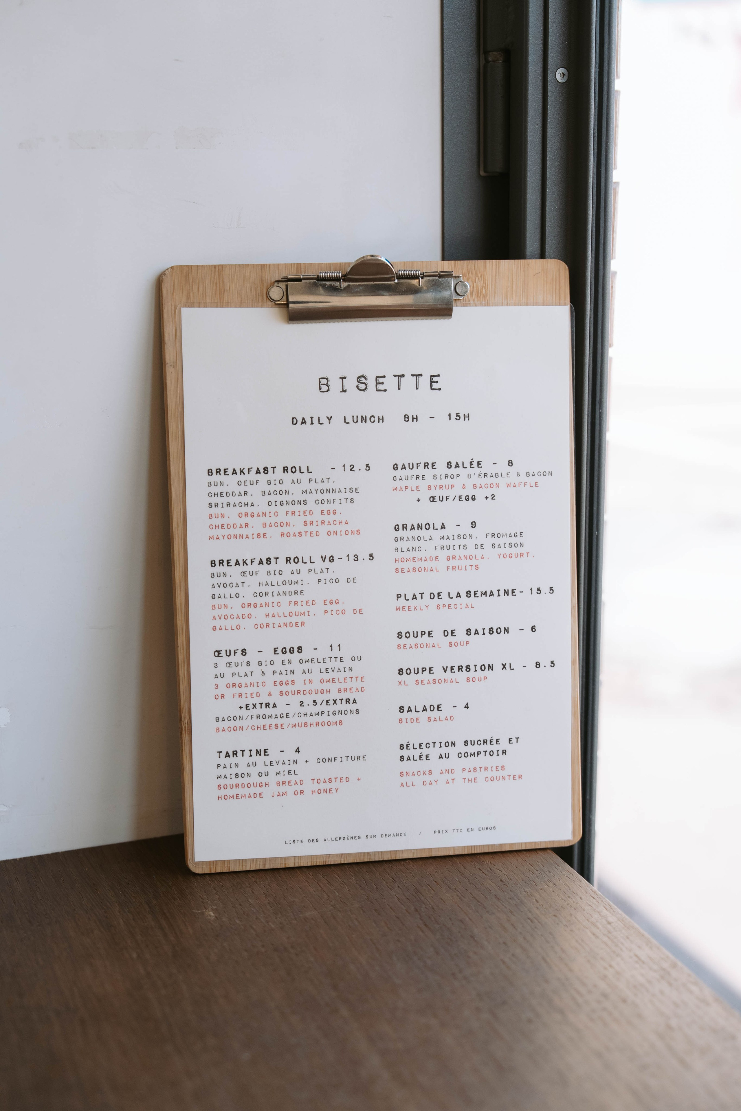 Café Bisette. Weeding photographer / event / portrait