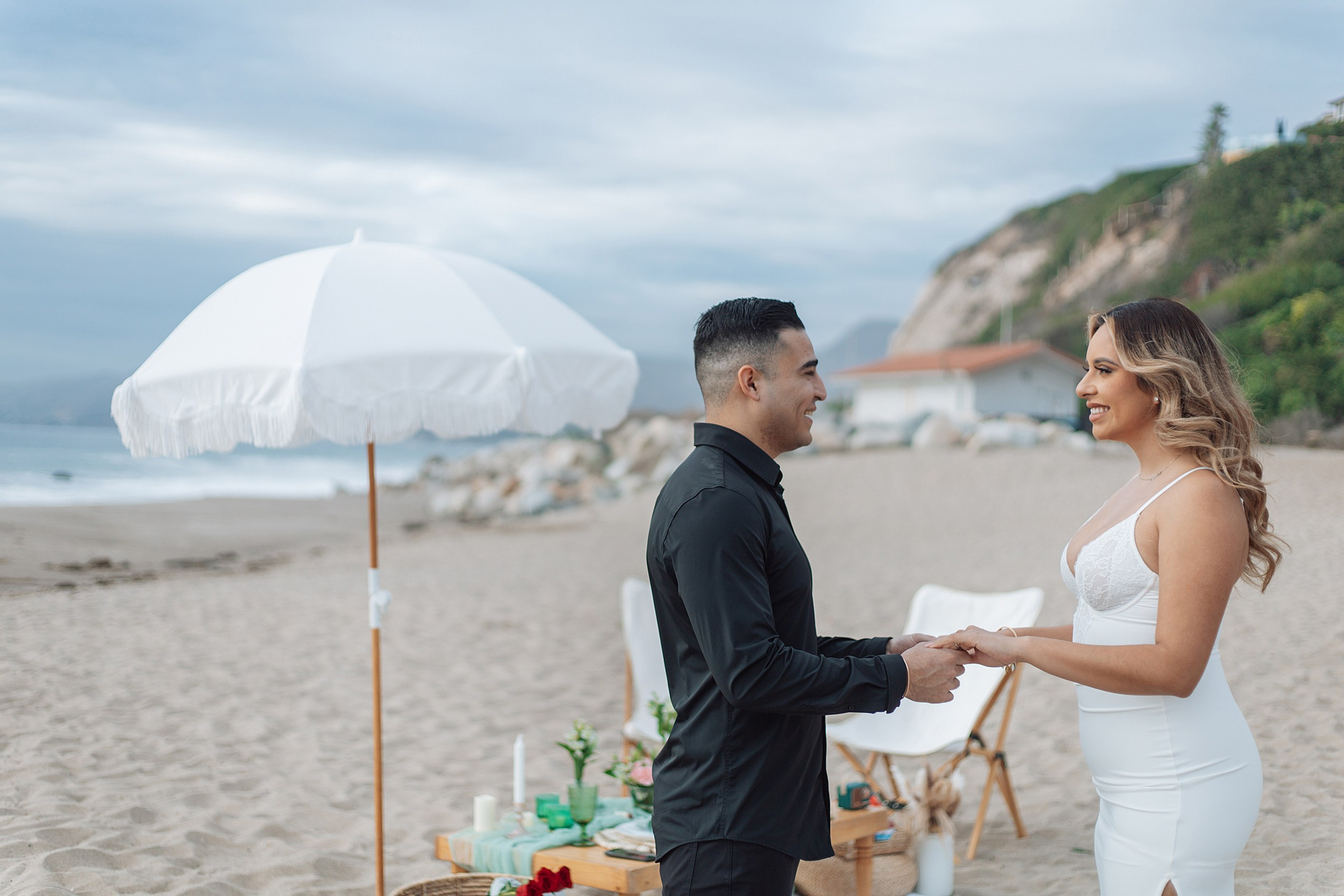 Proposal in the Malibu. Main