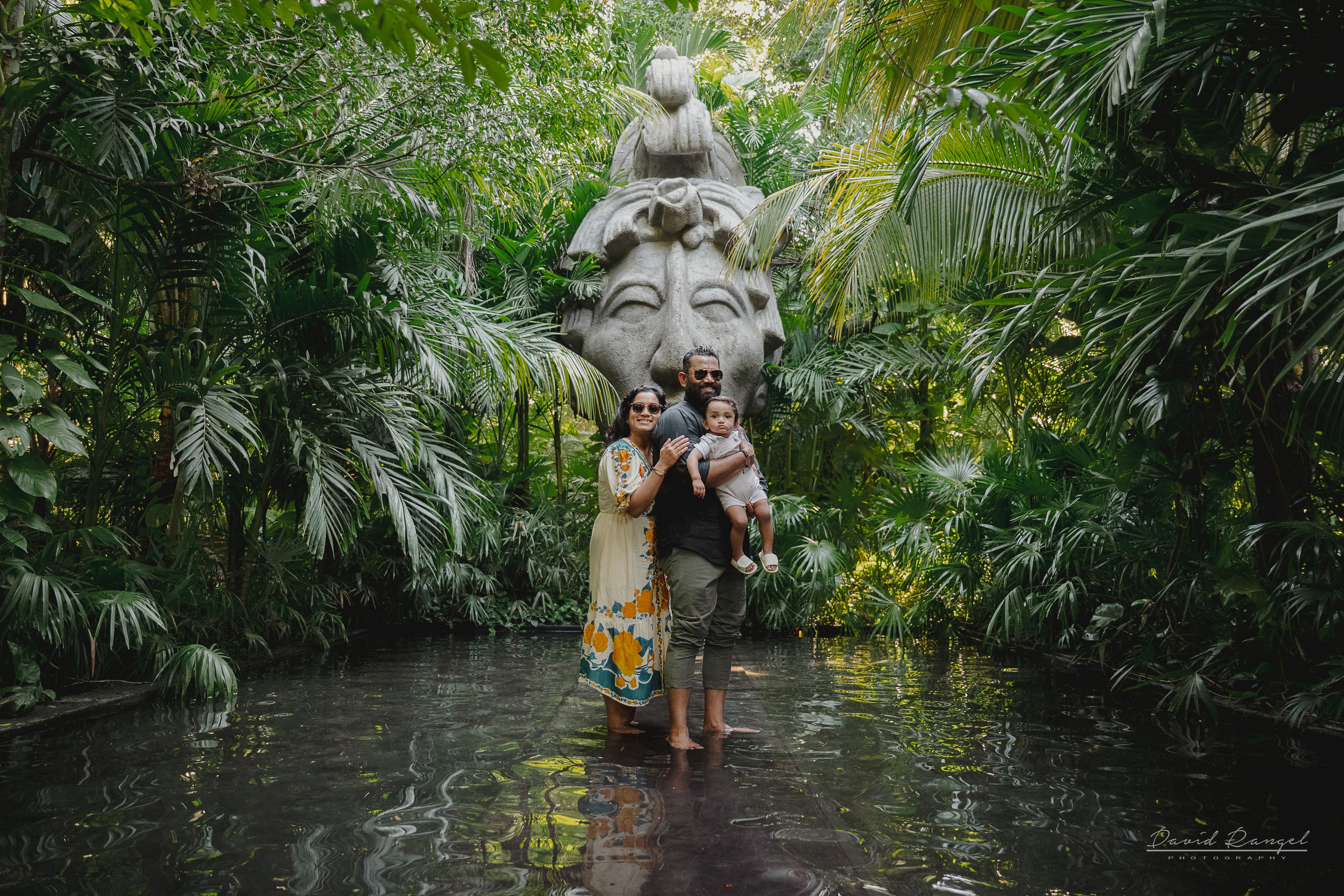 Fernando and Thiveya´s Family Session at Atik Tulum. Destination wedding photographer based in Cancun and Riviera Maya with service worldwide