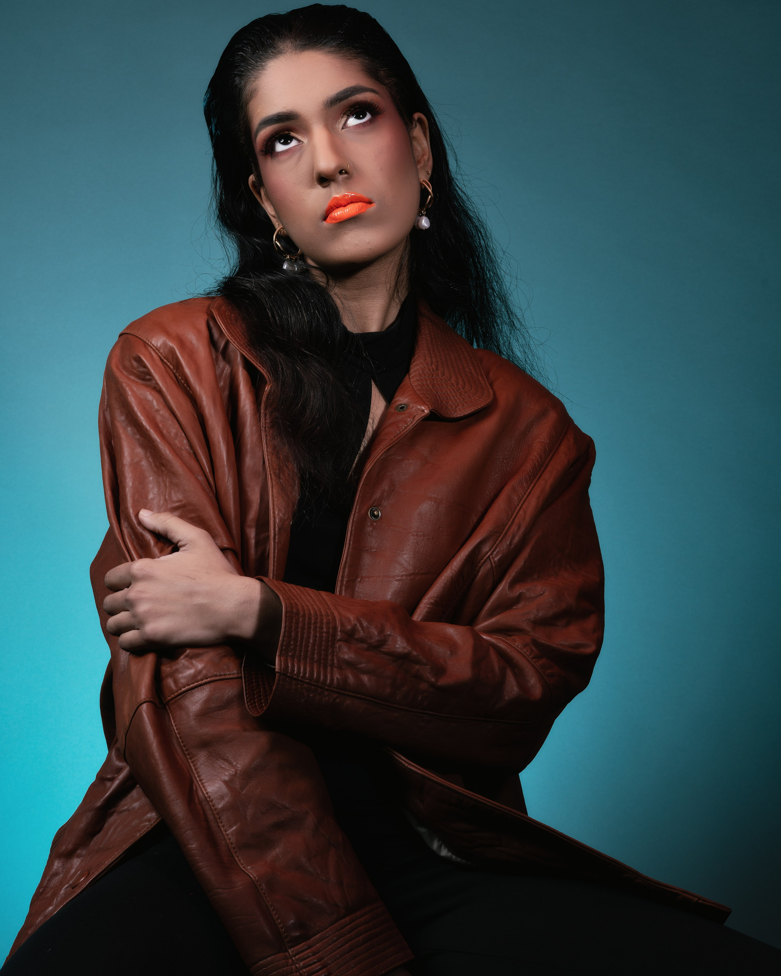 Dramatic Fashion Portrait in Chennai