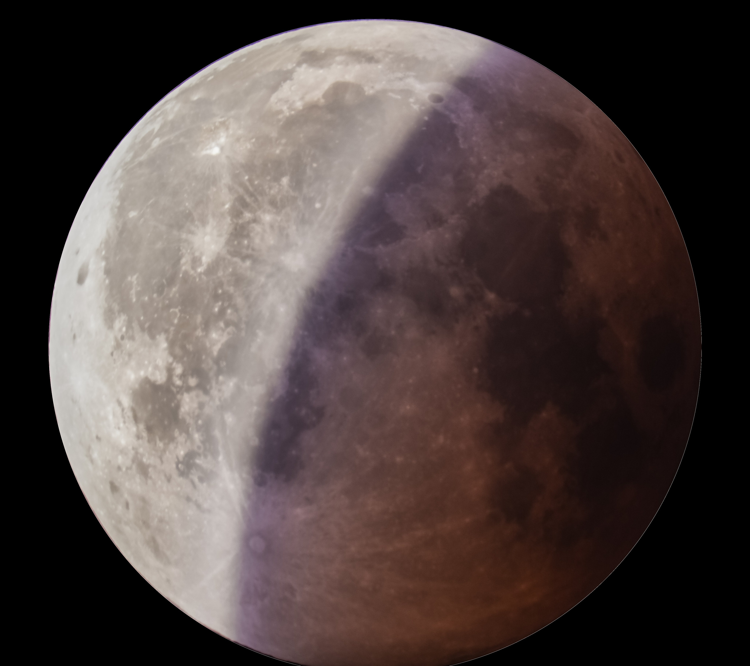 Qanlı Ay — Ay tutulması. Həvəskar Astronomlar Cəmiyyəti — Astronomy.az