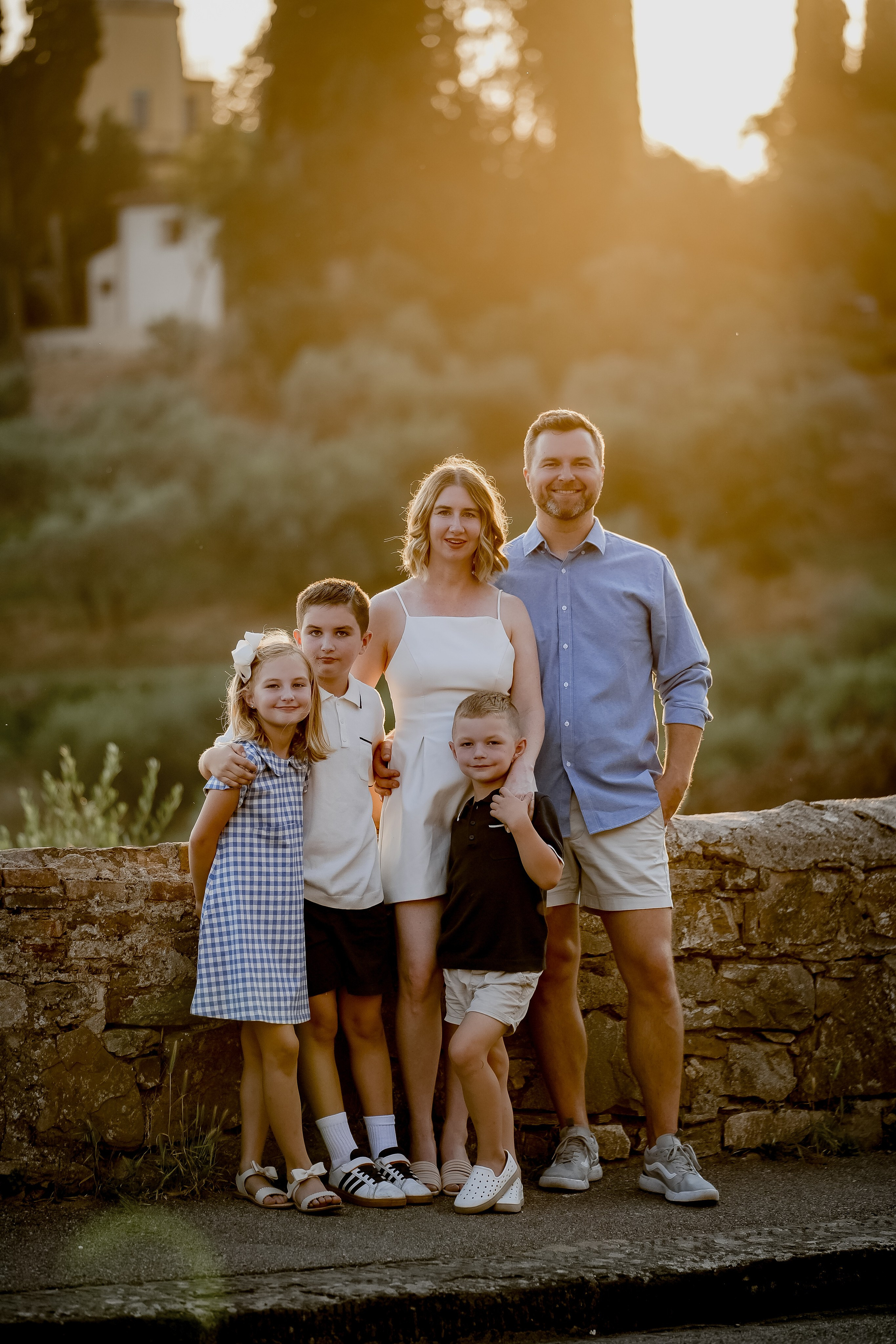 Mandy and Family. Wedding Photographer in Italy