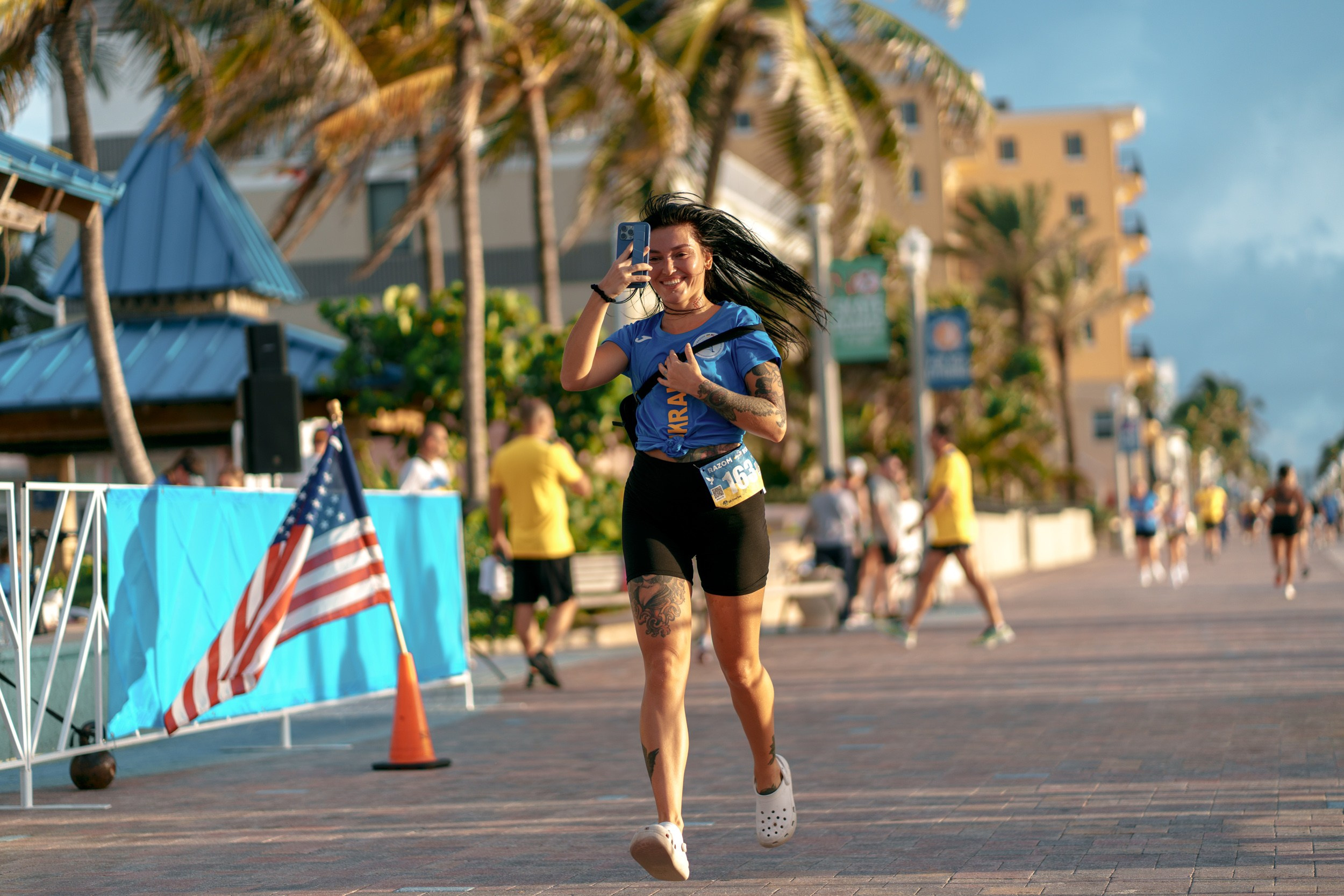 RAZOM RUN. ФОТОГРАФ ФЛОРИДА МАЙАМИ