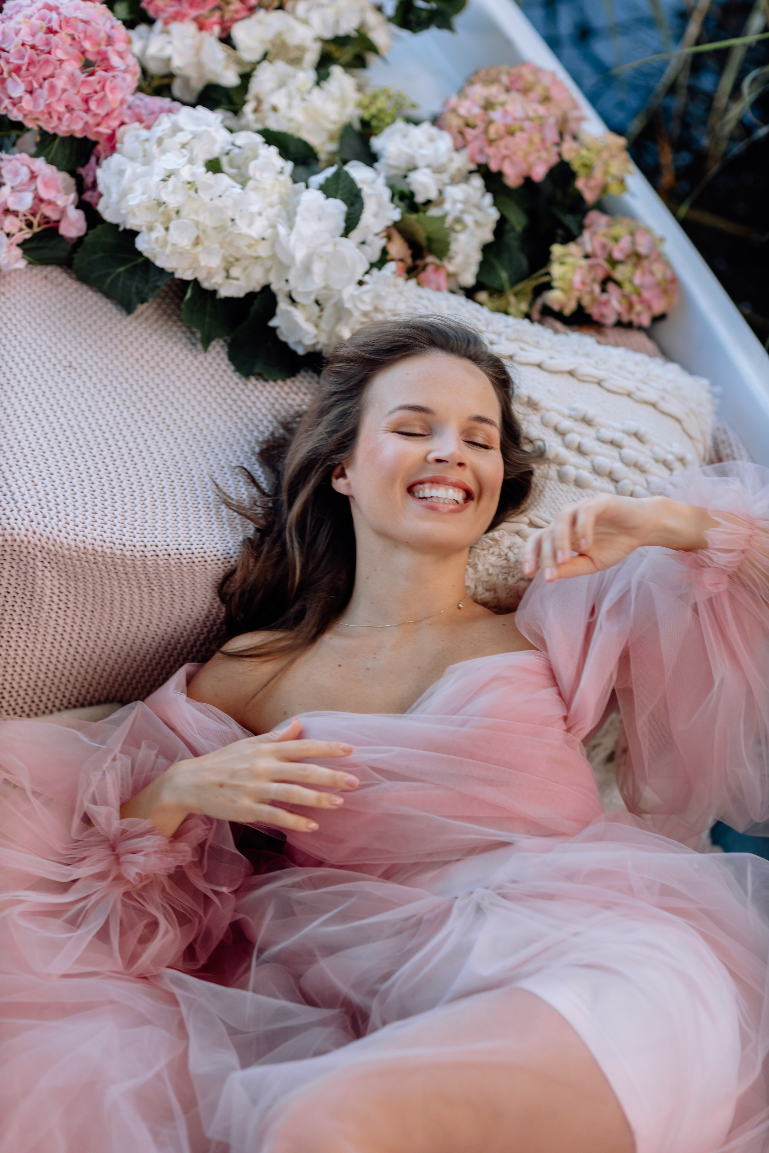 Das Boot mit Blumen. Hochzeitsfotograf München Taufe Familienfotograf Tanja Mauke