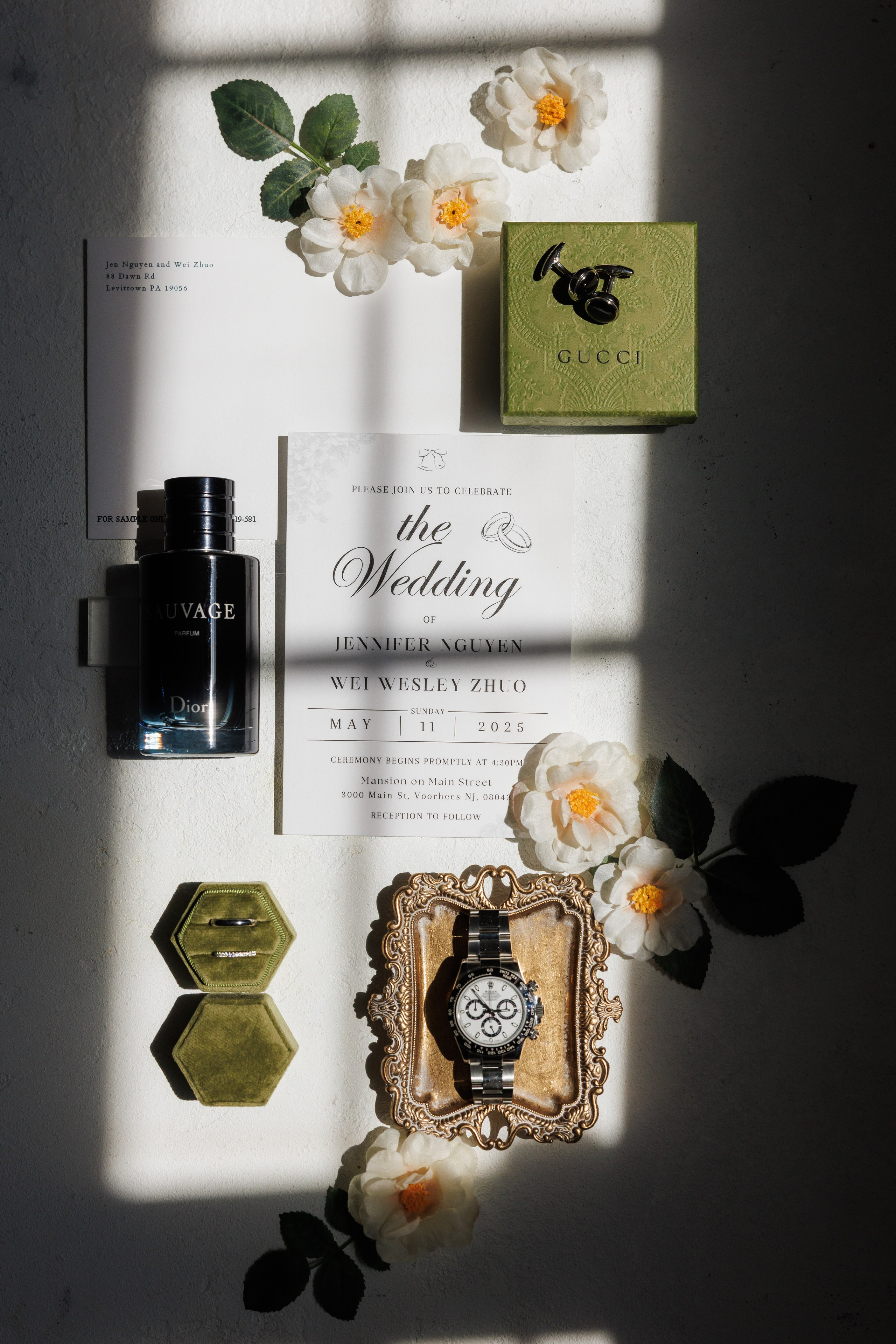 Jen & Wei, The Mansion on Main Street, NJ. Wedding Photo & Video