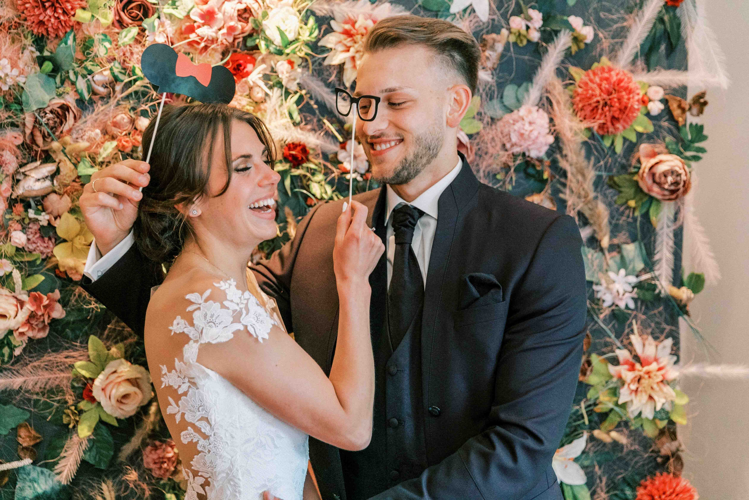 brautpaar bei hochzeit am landhaus am see garbsen