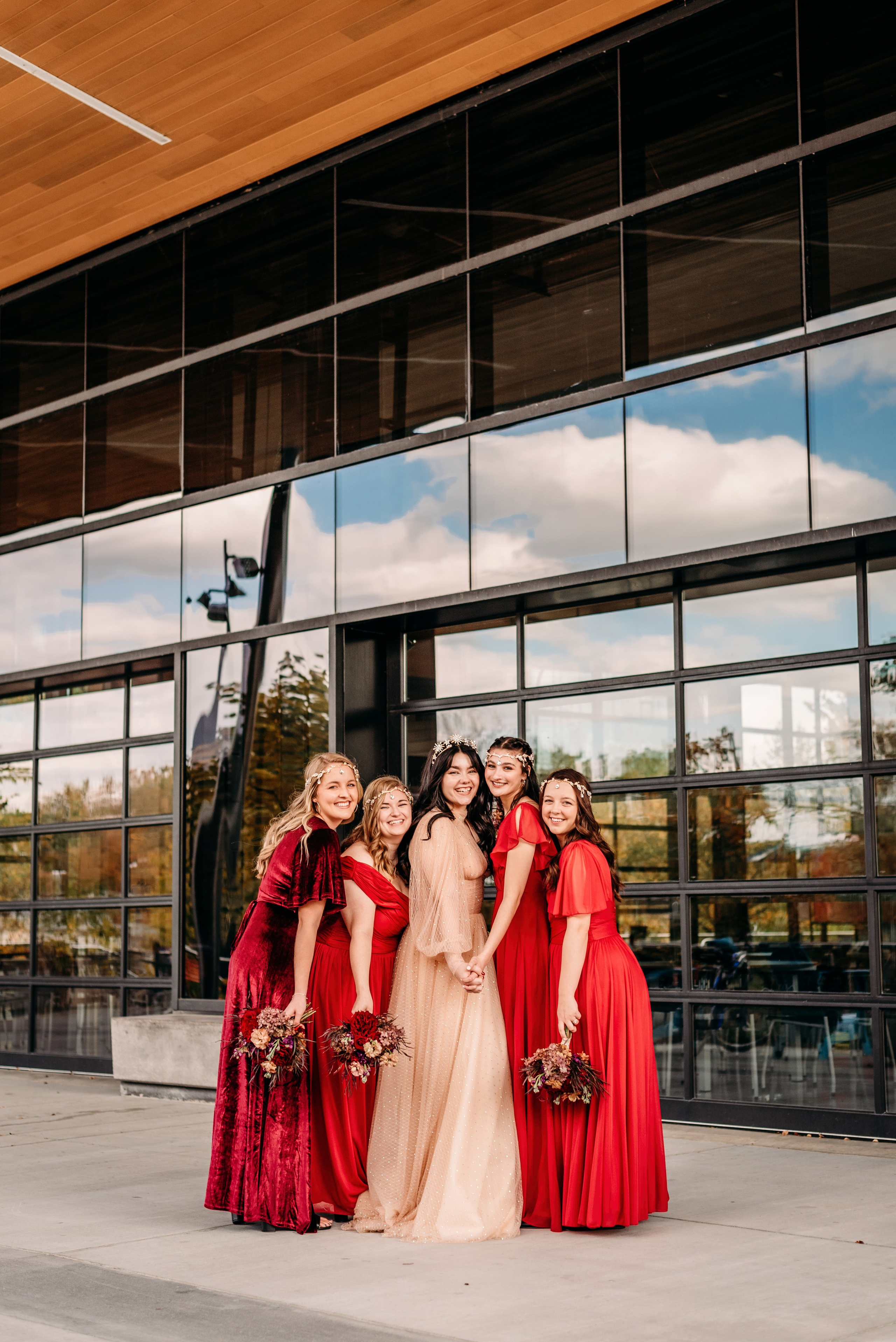 Bold & Dramatic Wedding at The Paper Mill on The Landing | Fort Wayne Wedding Photographer. Alexandria Danielle Photography | Fort Wayne & Indianapolis Wedding Photographer