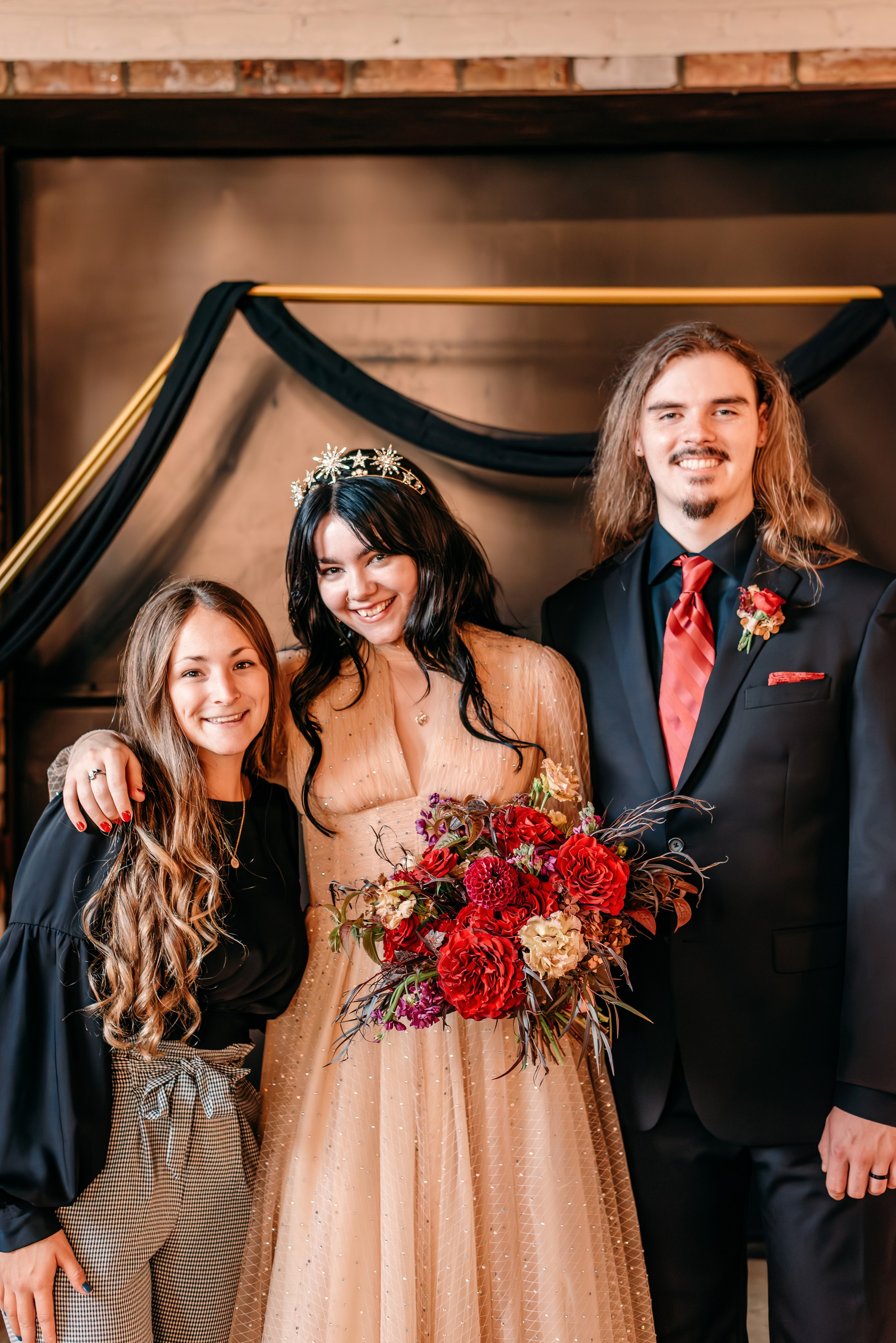 Bold & Dramatic Wedding at The Paper Mill on The Landing | Fort Wayne Wedding Photographer. Alexandria Danielle Photography | Fort Wayne & Indianapolis Wedding Photographer