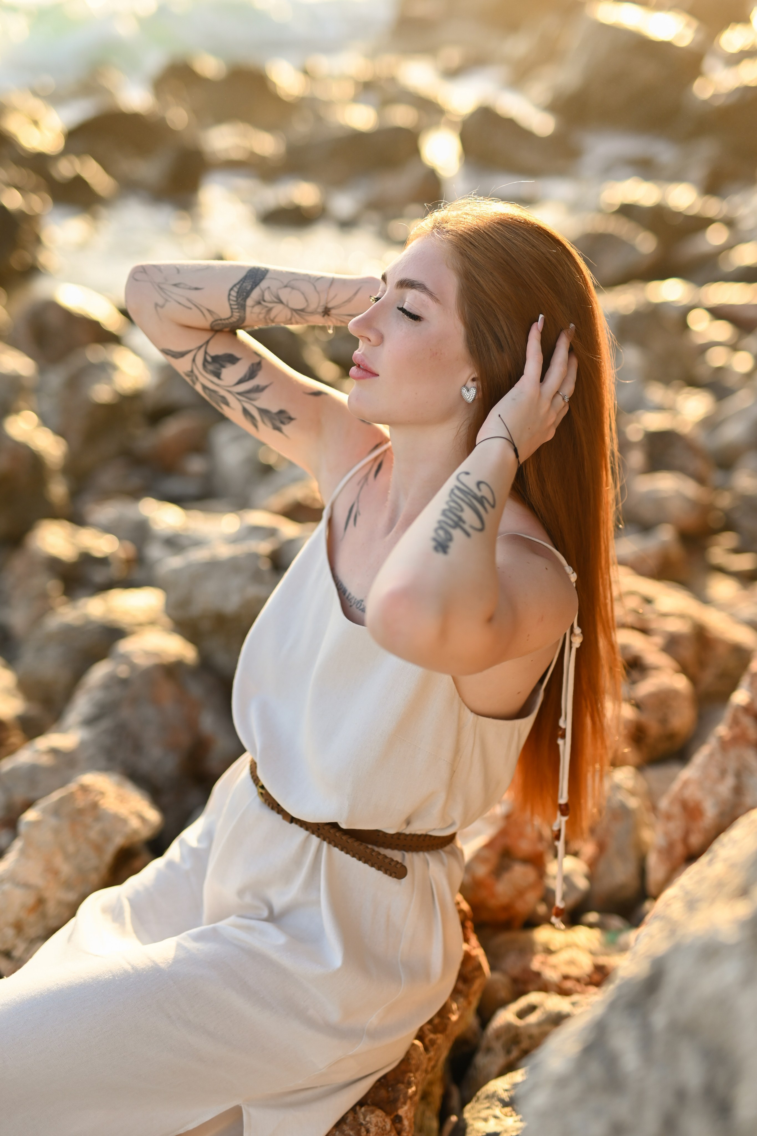 Индивидуальные съемки на пляже — Клеопатра. Photographer in Alanya, Side, Manavgat. Türkiye