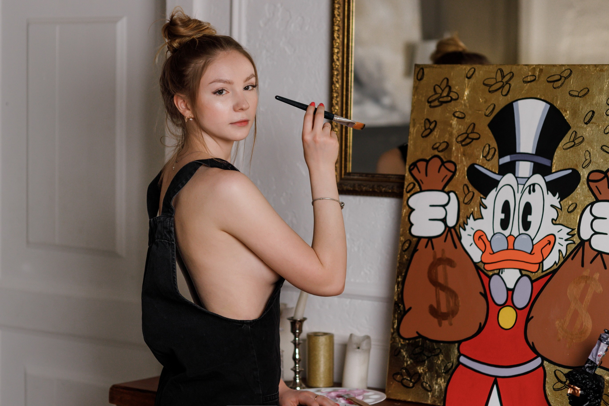 Алеся-фотосессия для художника. Фотограф Анна Кучерявая | Свадьбы и мероприятия в Дубае