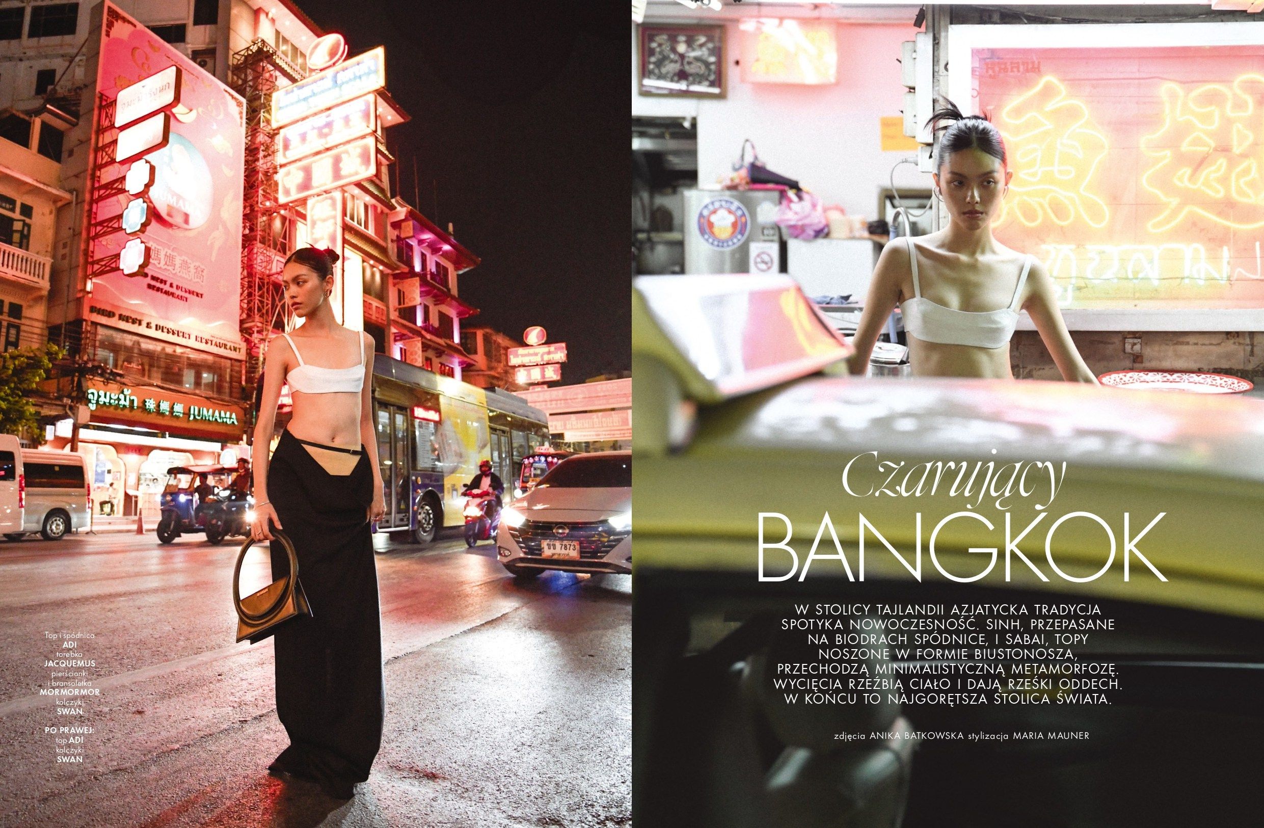 Bangkok editorial for ELLE Polska. Stylist