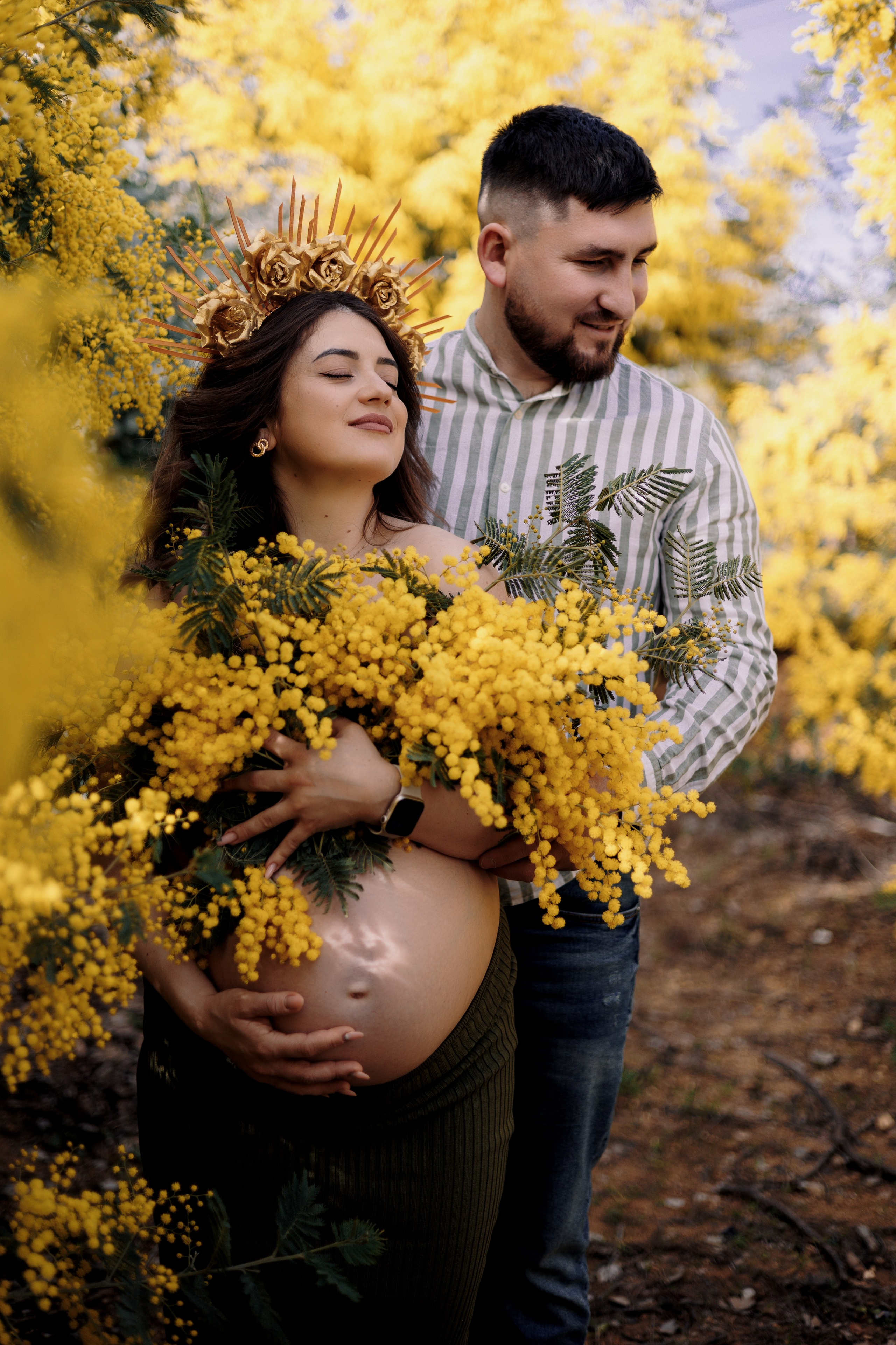 Maternité Elena. Photographe en Côte d’Azur