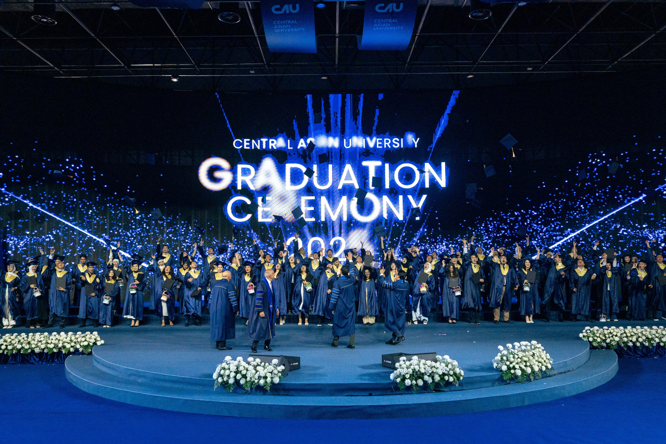 Как Central Asian University провёл одну из самых ярких выпускных церемоний. Георгий Намазов | Фотограф в Ташкенте