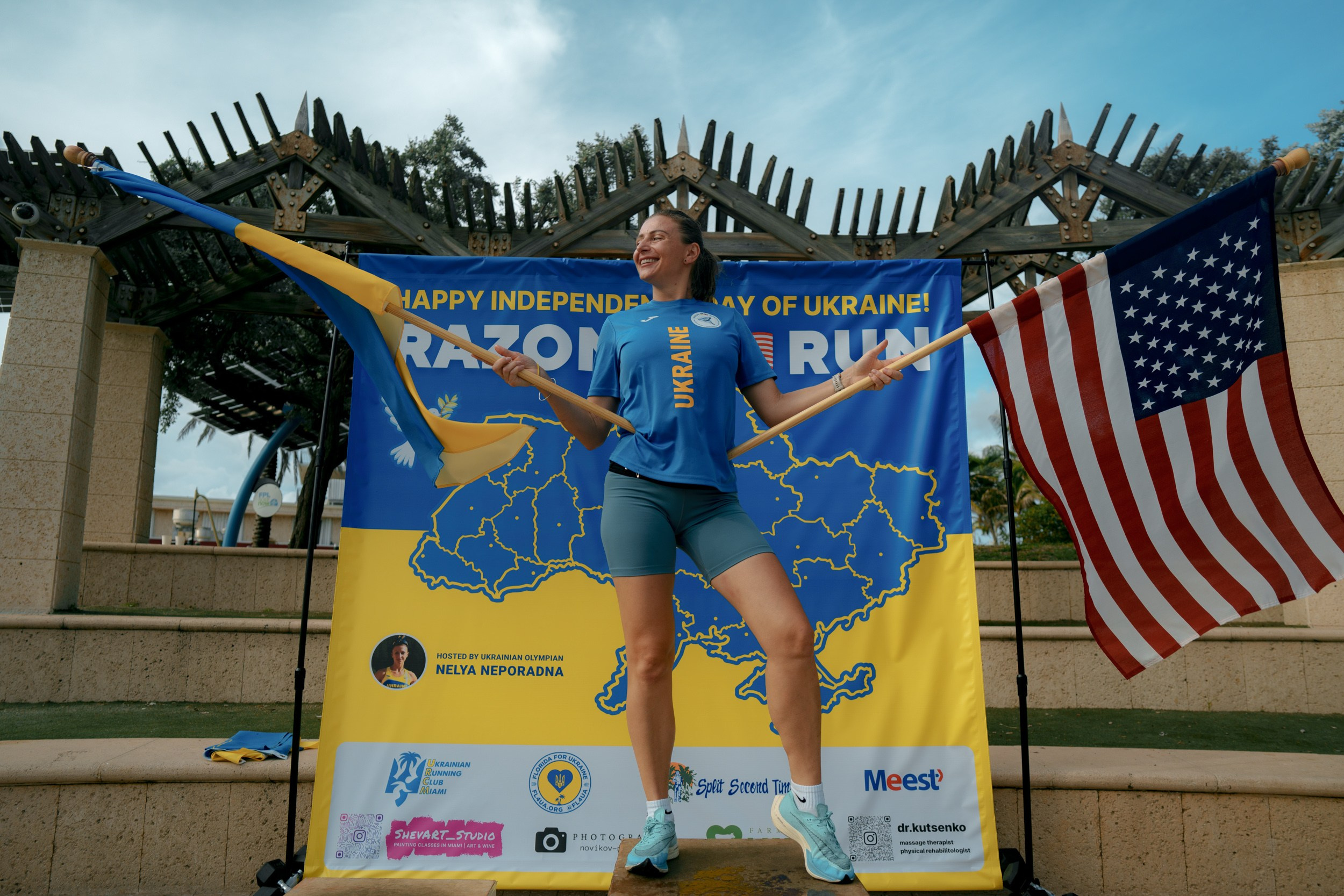 RAZOM RUN. ФОТОГРАФ ФЛОРИДА МАЙАМИ