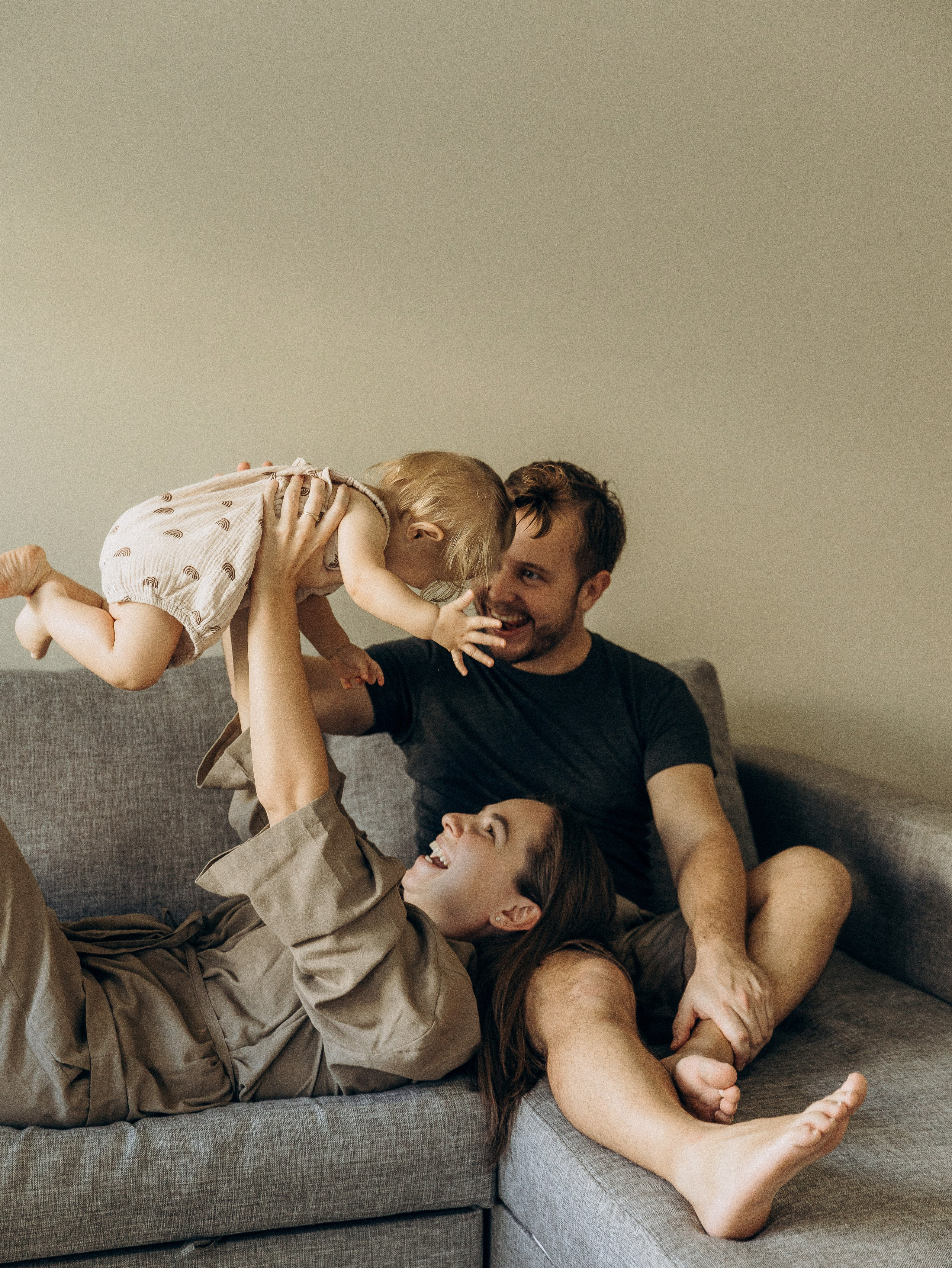 At home. Family and wedding photographer in Bangkok, Thailand