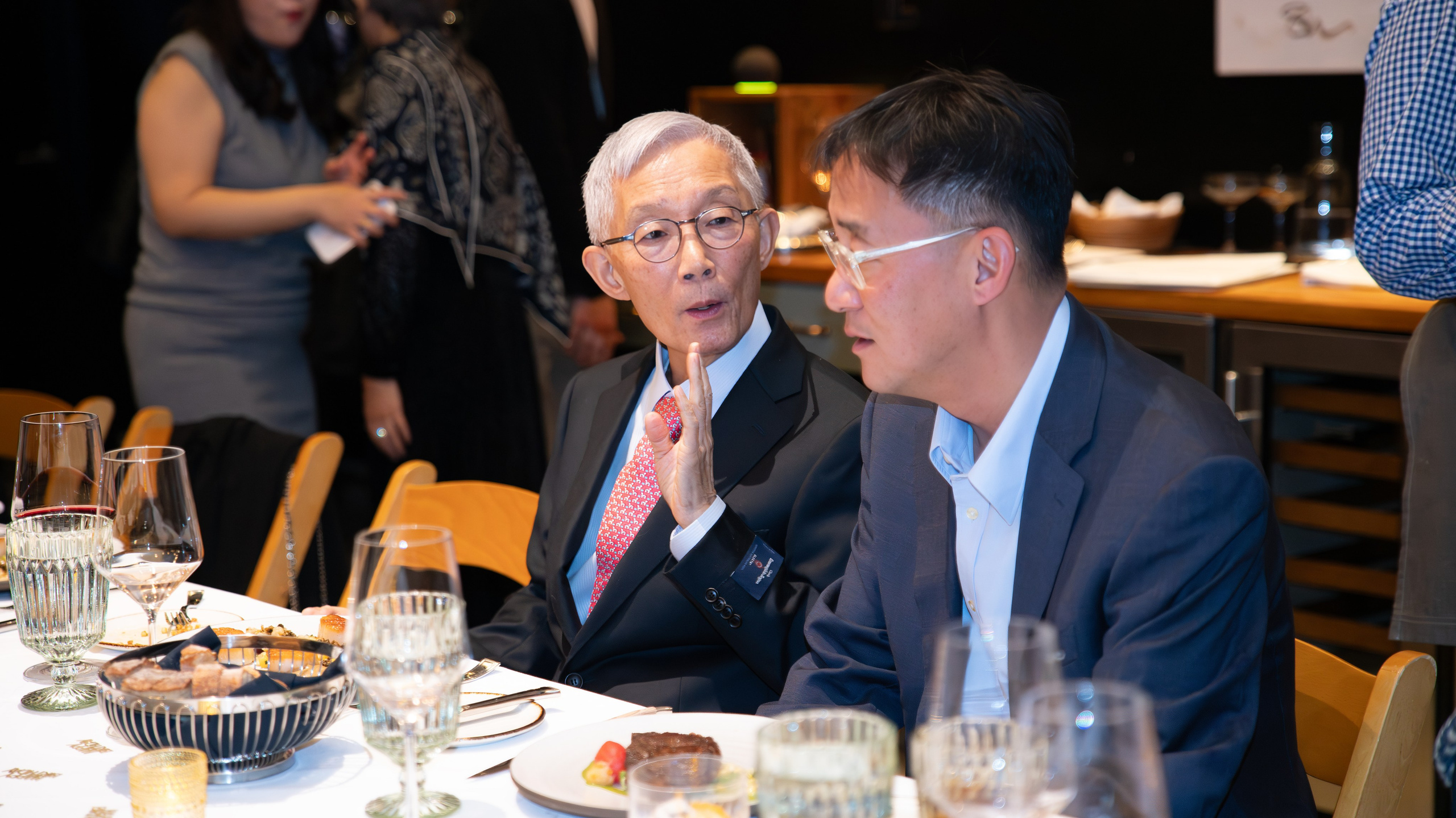 Korean Family 77th Birthday | Elegant European Restaurant Celebration. Family, lifestyle, and commercial photography in New York and New Jersey