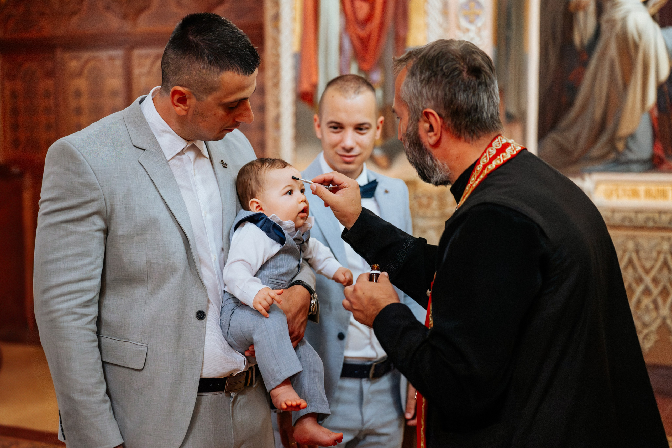 Vukašin - krštenje. Dečiji i porodični fotograf