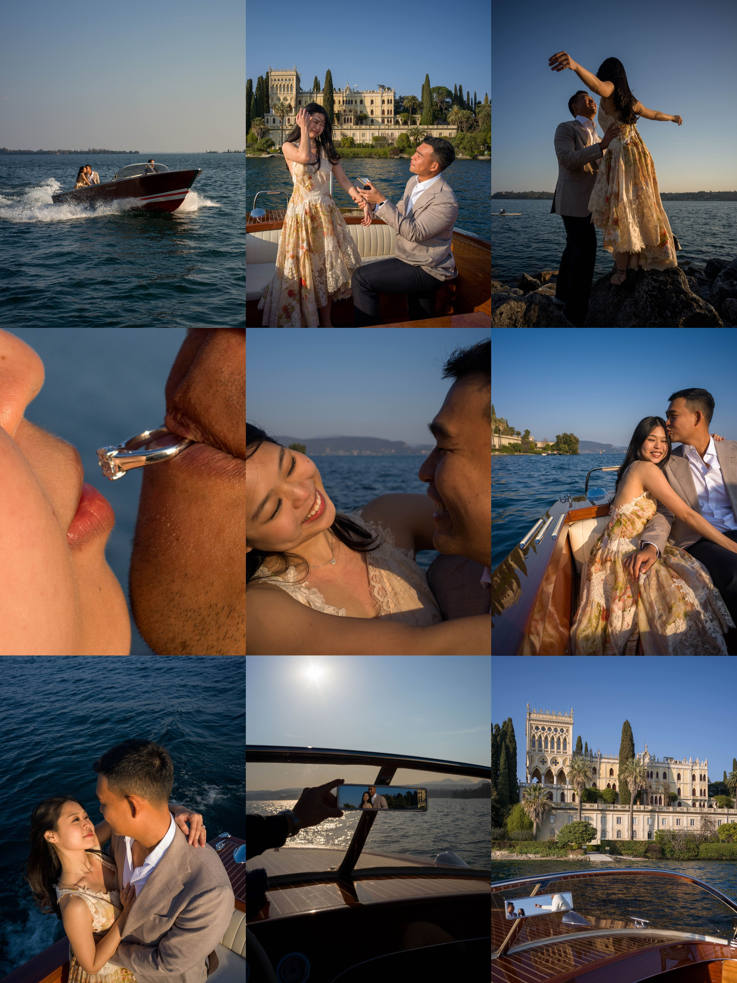 Proposal, Lake Garda, Isola del Garda