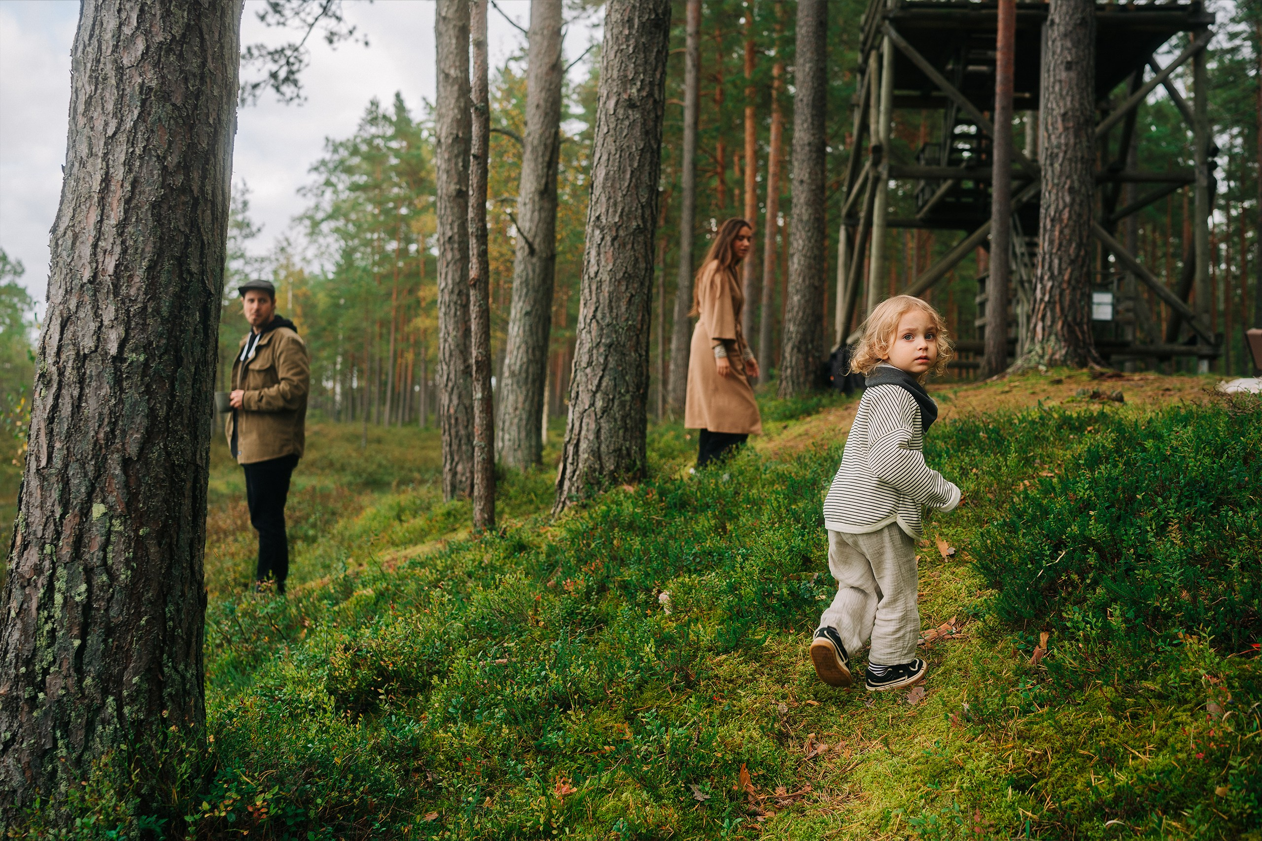 Forest Picnic. Couple and Family Photographer in Tallinn, Sasha Kaloshin