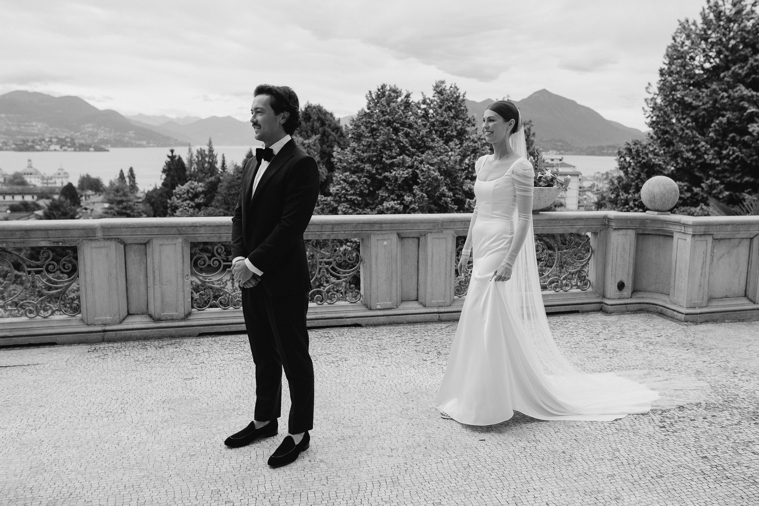 Molly & Jens, Villa Muggia, Lake Garda. Фотограф в Милане Анна Линник