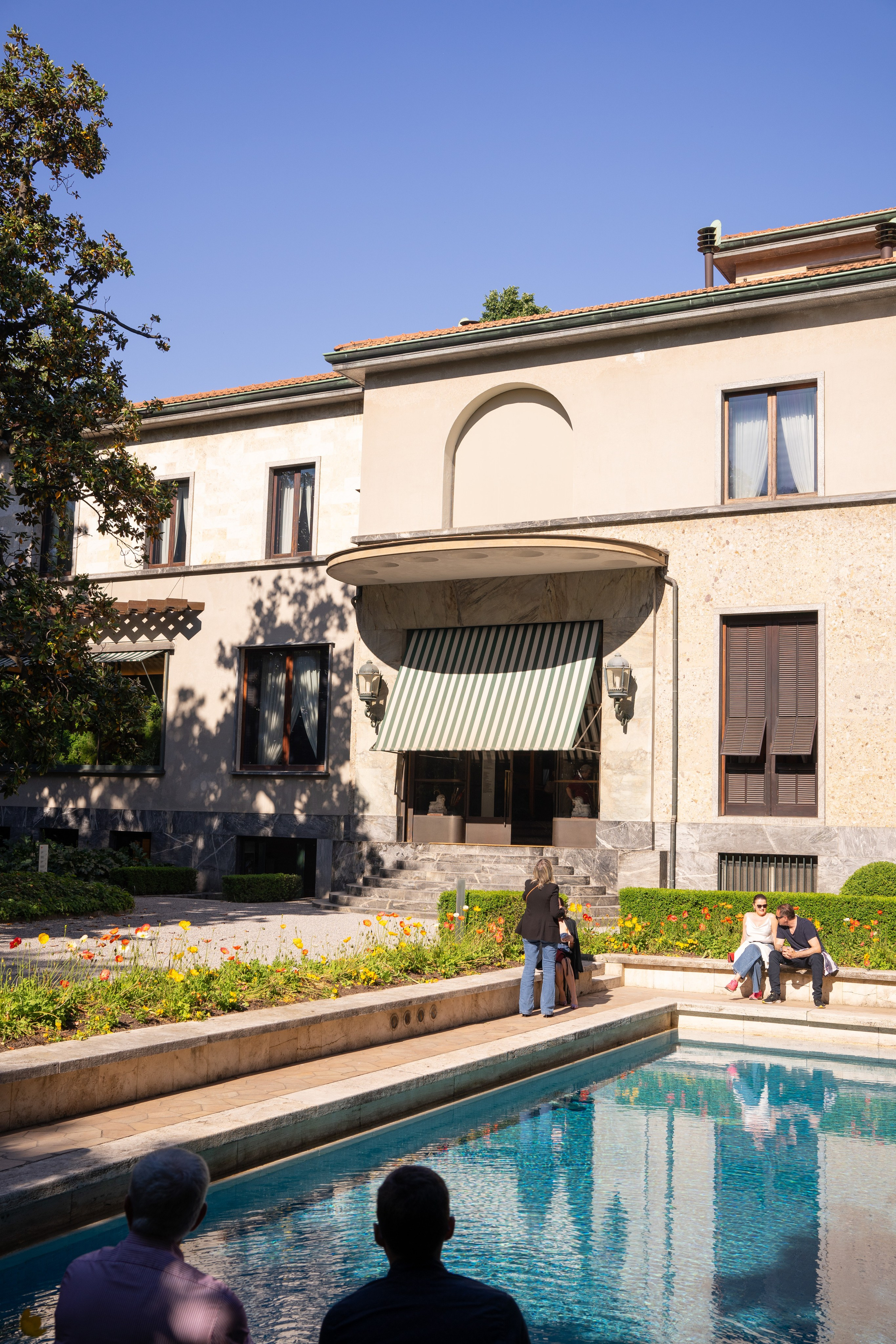 Villa Necchi Campiglio. Hotel and travel photographer