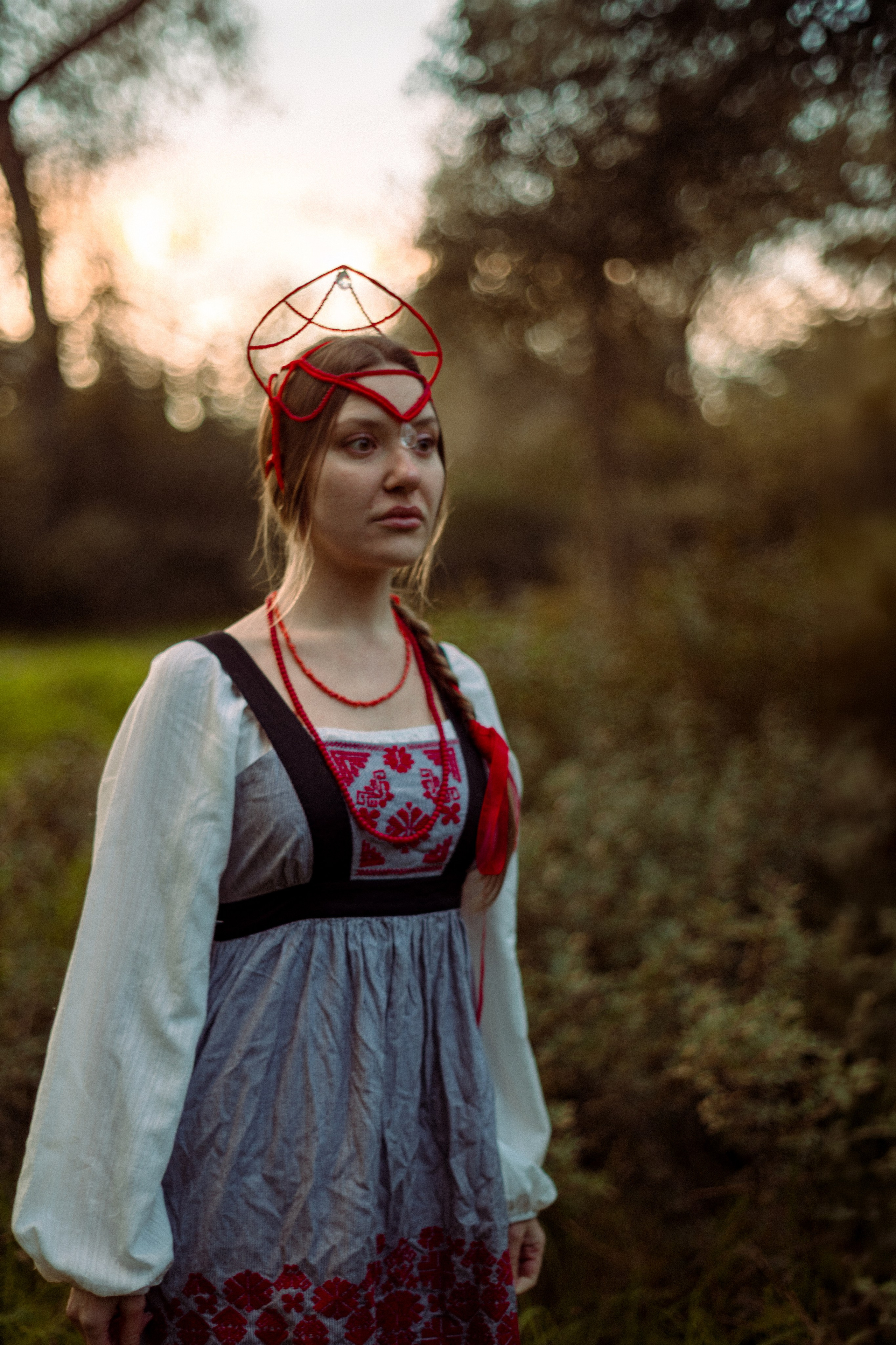 Vasilisa the Beatiful and Baba yaga. Photographer in Greece Kristina