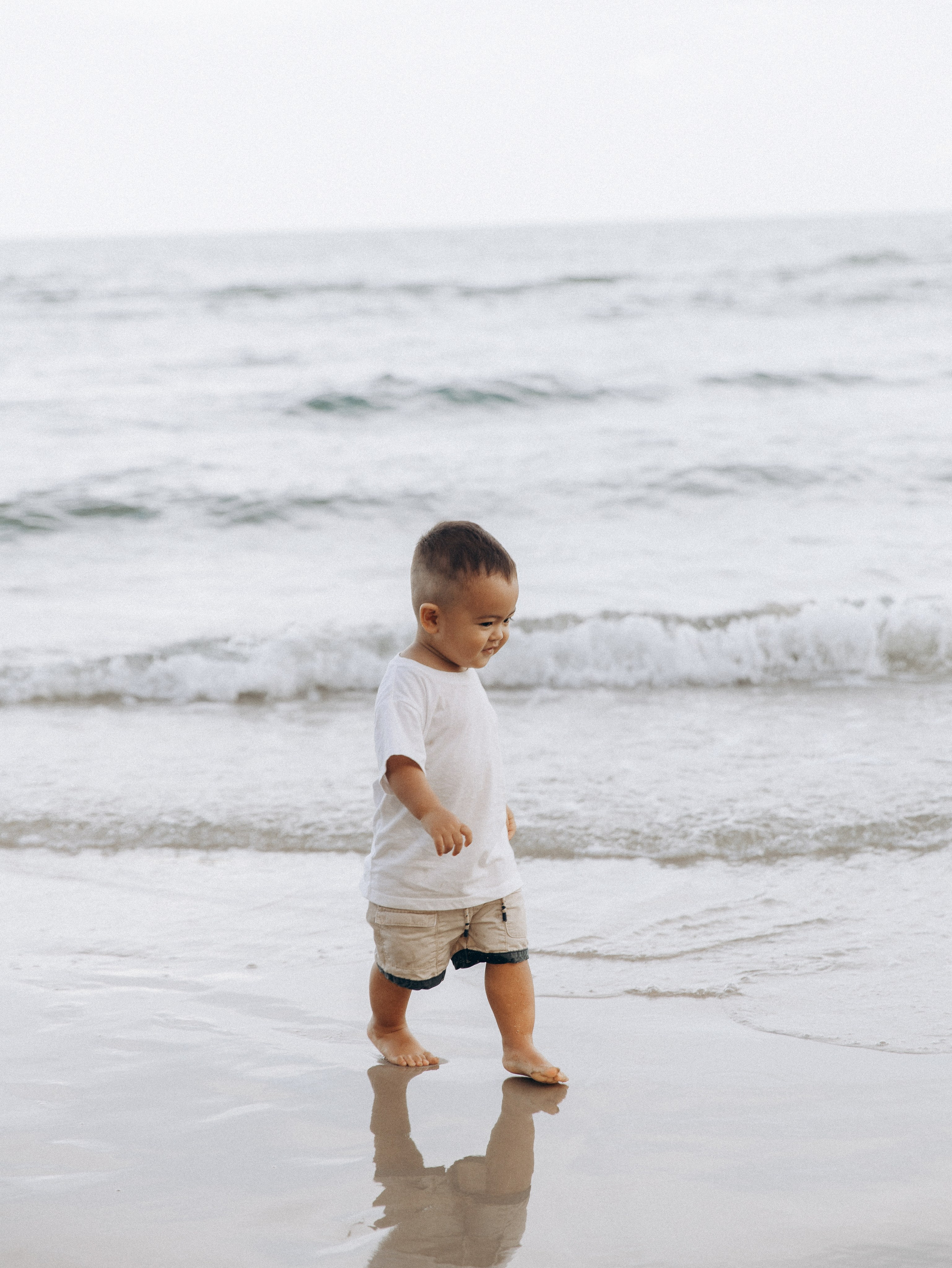 At the beach. Family and wedding photographer in Bangkok, Thailand