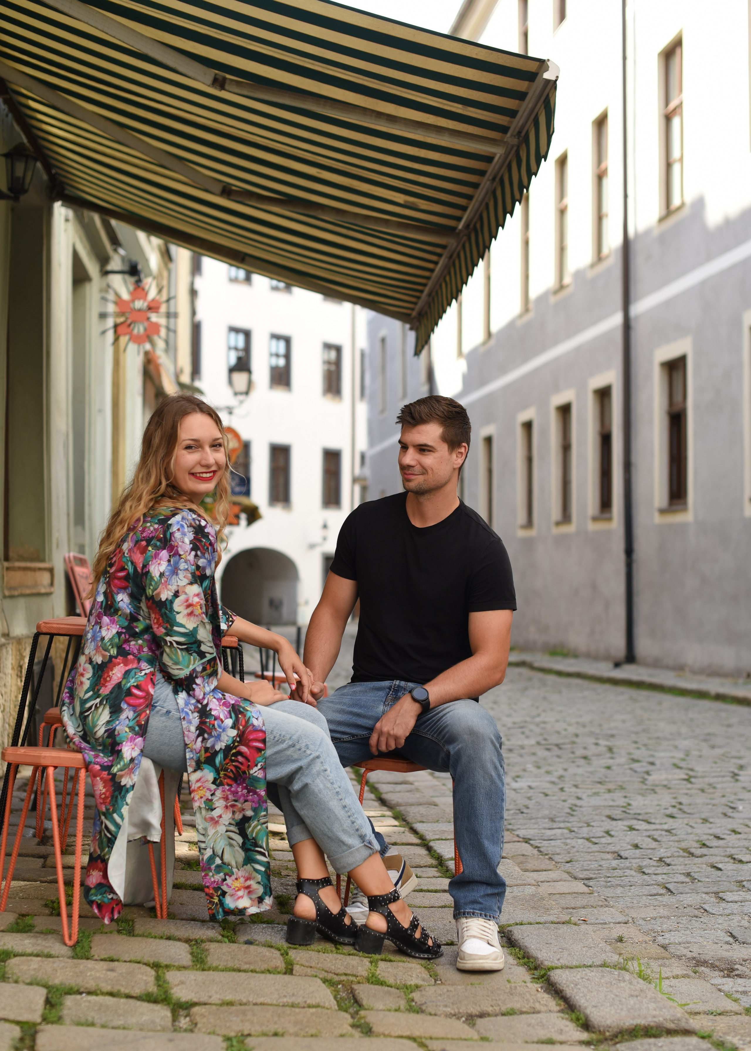 Phillip & Michaela in Bratislava. Photo Vienna and Bratislava