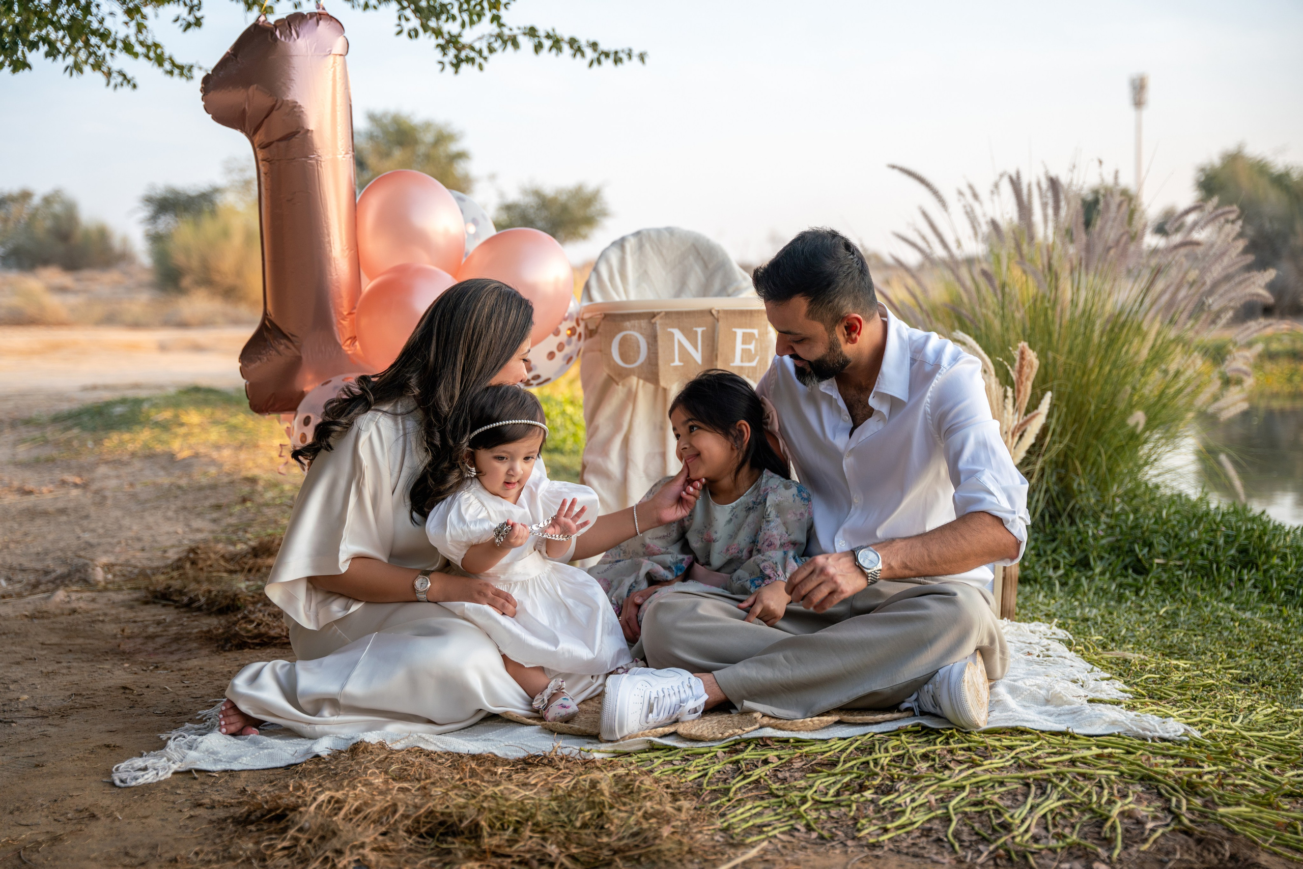 Little sister turns 1!. Angela Iakovleva — Family Photographer in Dubai