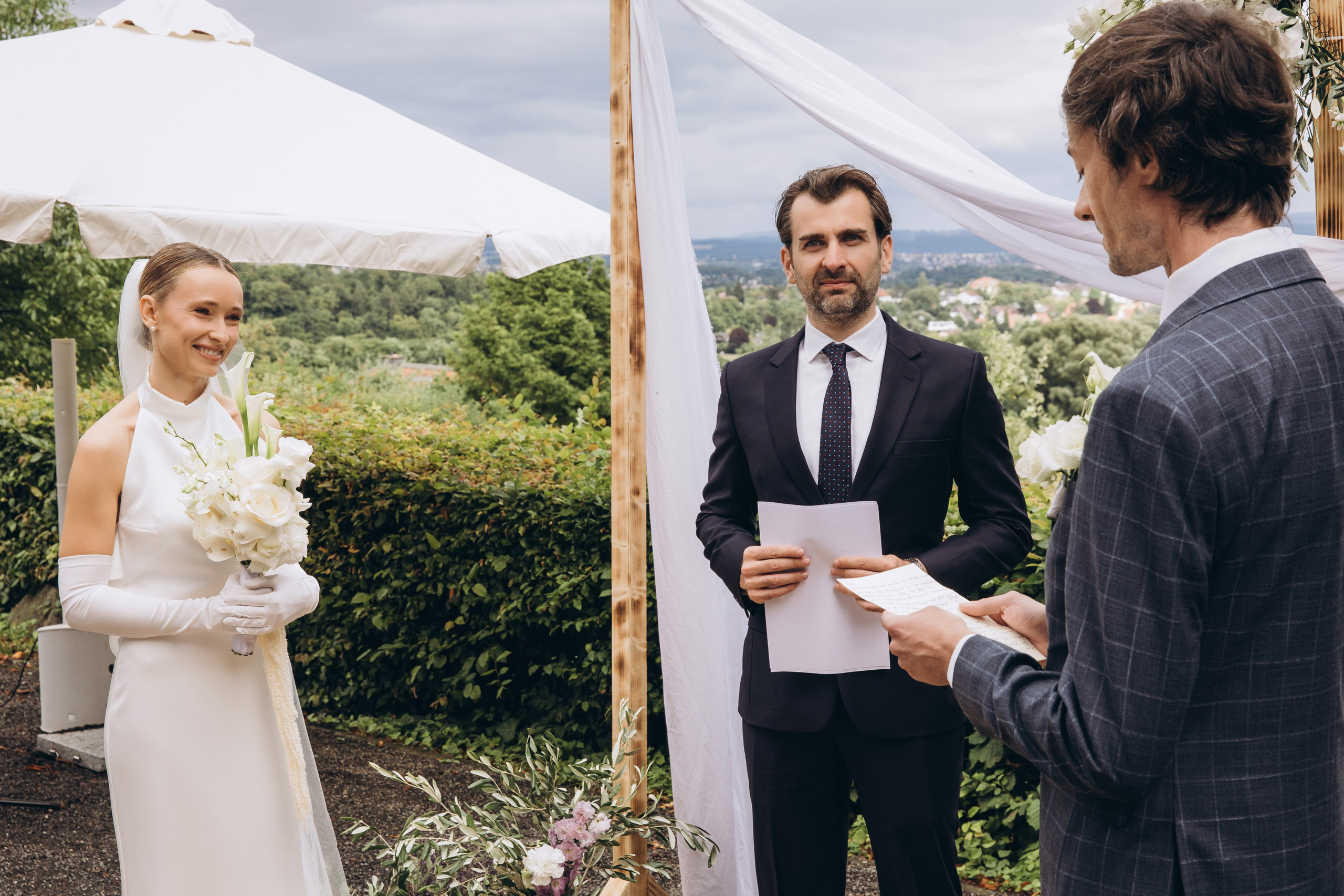  Wedding by the sea in Denmark – photo and video full of emotions