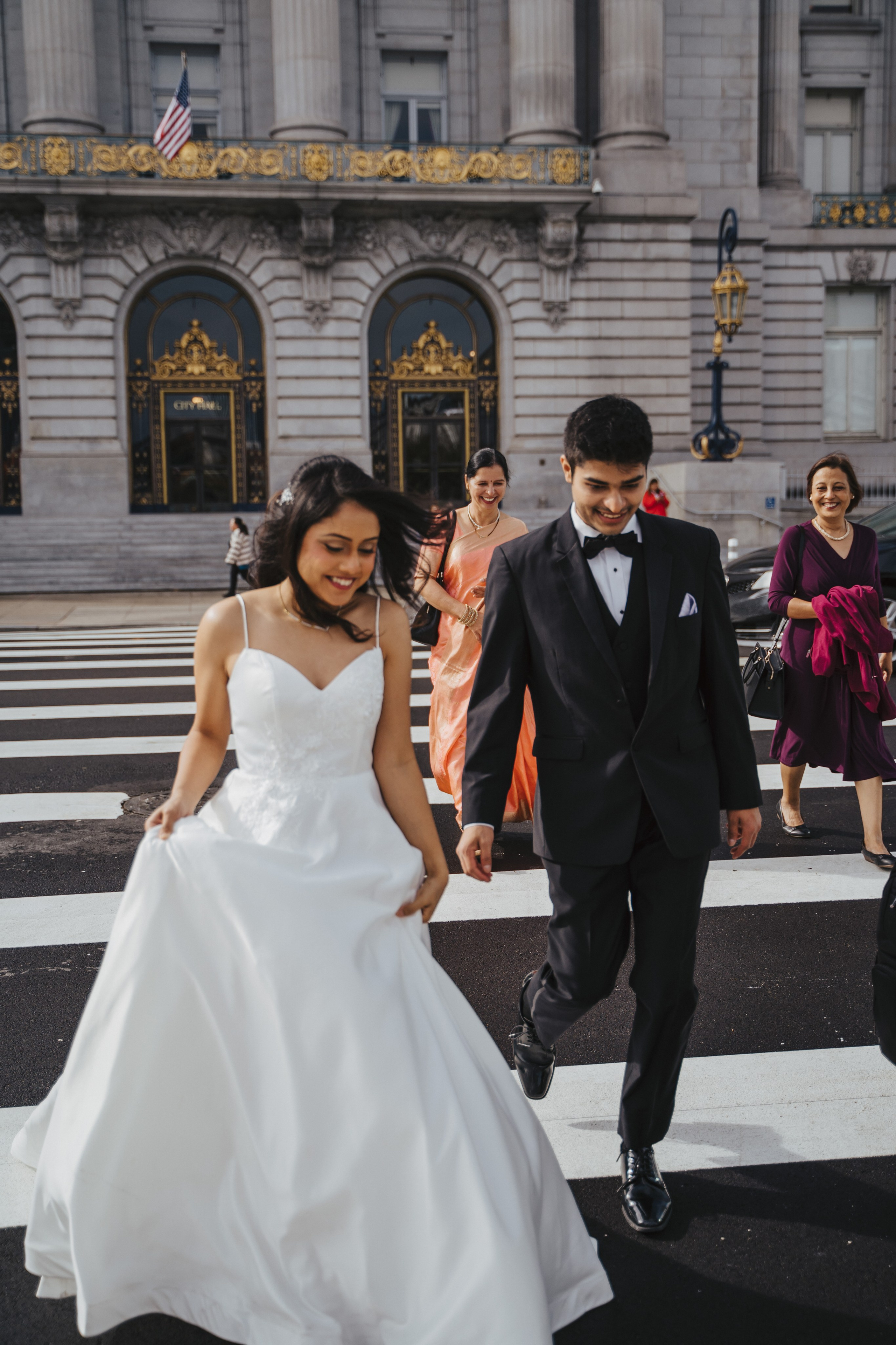 Sity Hall. Wedding family photographer and videographer California San Francisco Bay Area