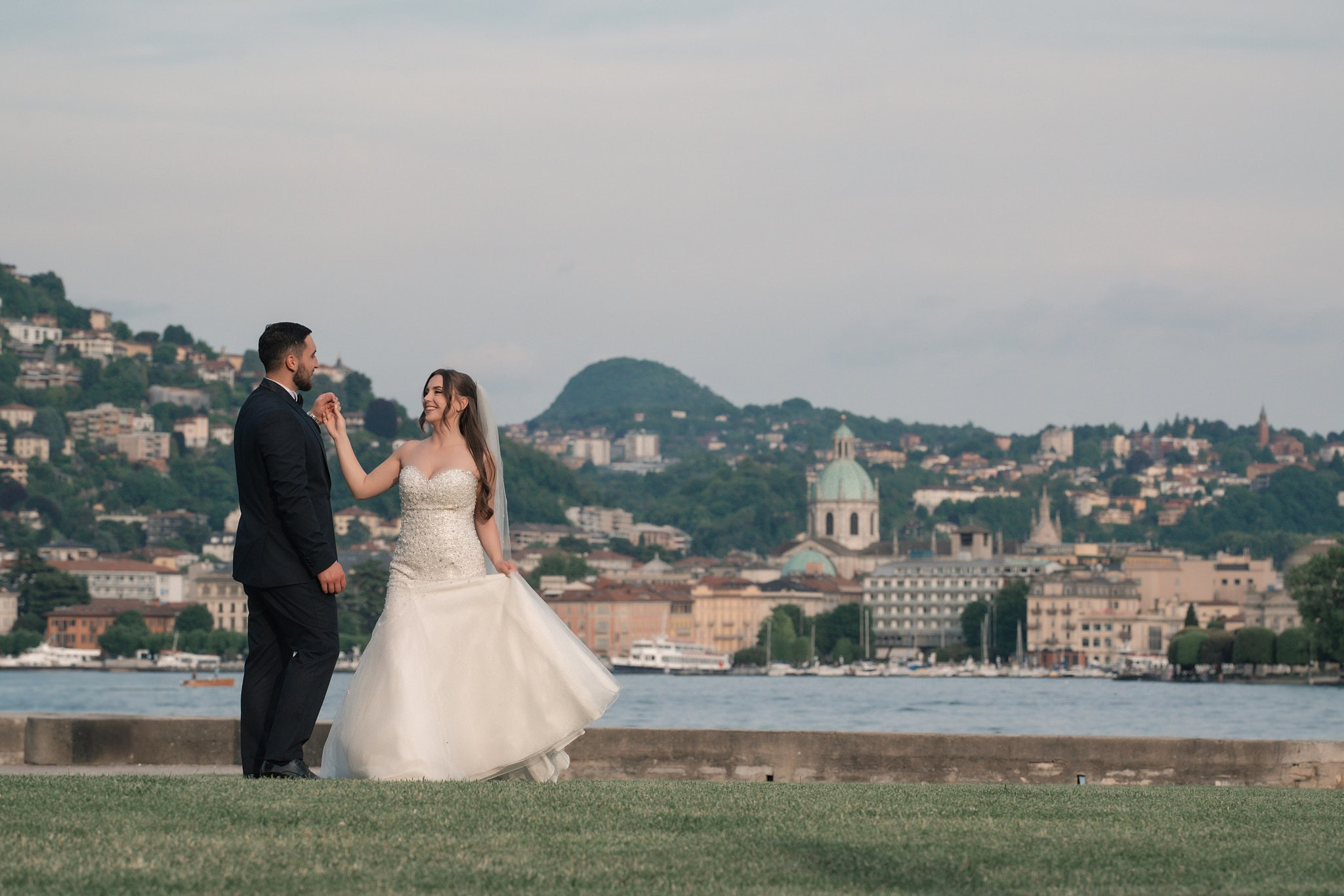 Seida & Adenis. Fotografo matrimonio Lago di Como Ferrari Media Production