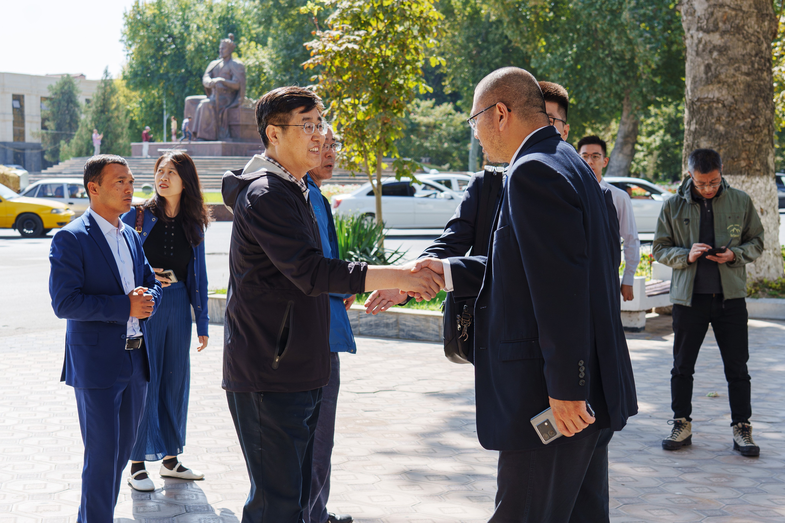 Делегация Синьхуа. Георгий Намазов | Фотограф в Ташкенте