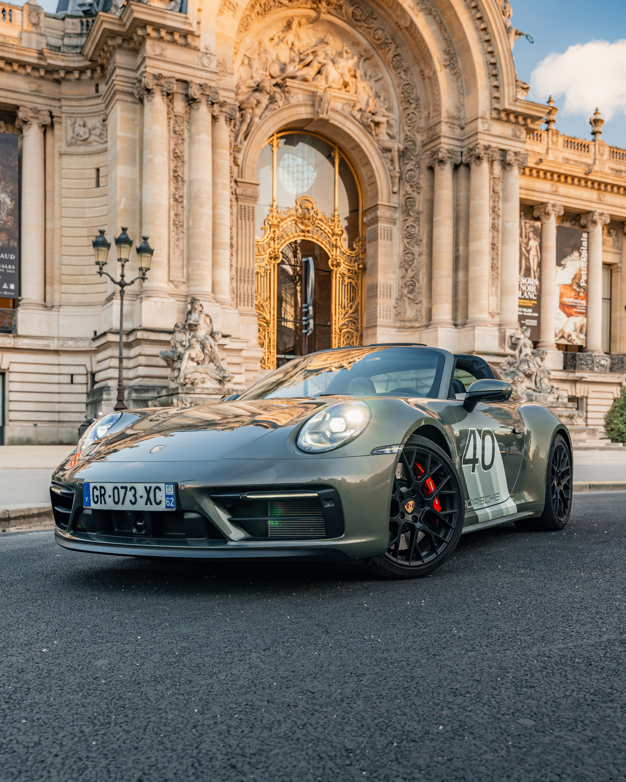 Porsche 911 Targa 4 GTS. Photographe de voitures à Paris — Vitalii Motruk