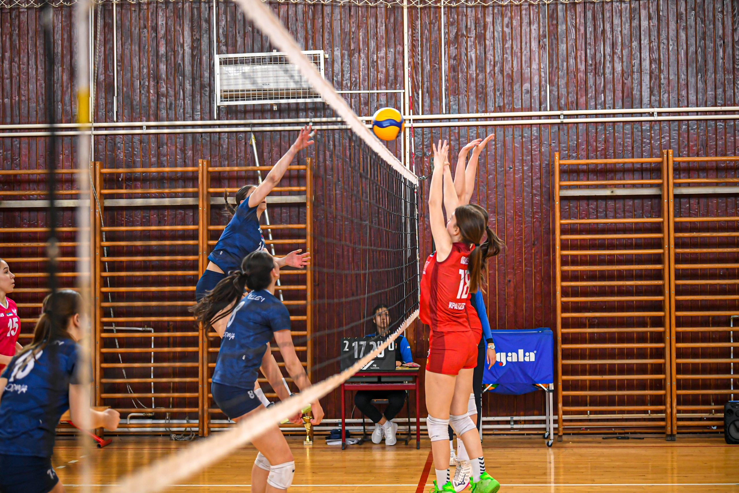 Odbojka 22.03.  Radnicki KG — BlockVolley JAG. Foto Simic Jagodina