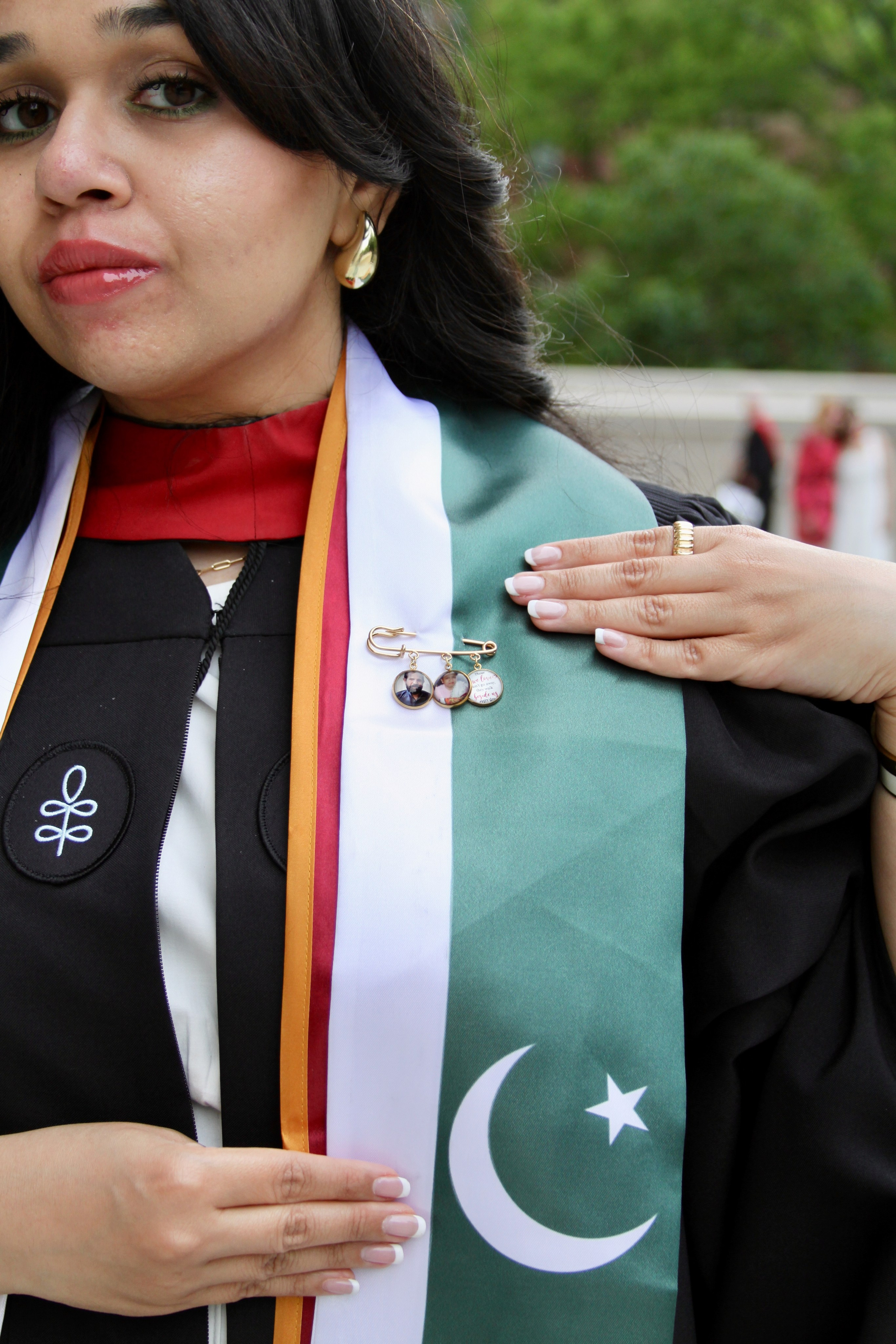 Masters graduation with Sadaf (part of group shoot). Kelly Sang, graduation and portrait photographer in Boston