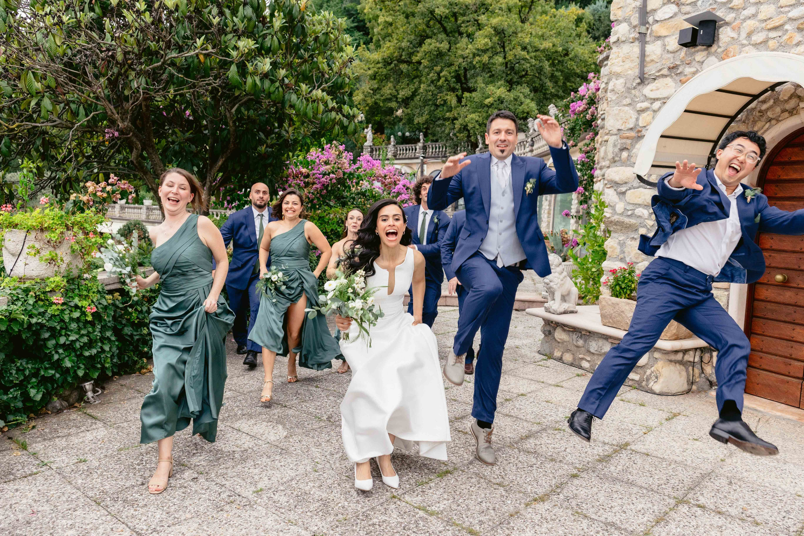 wedding at hotel ville montefiori