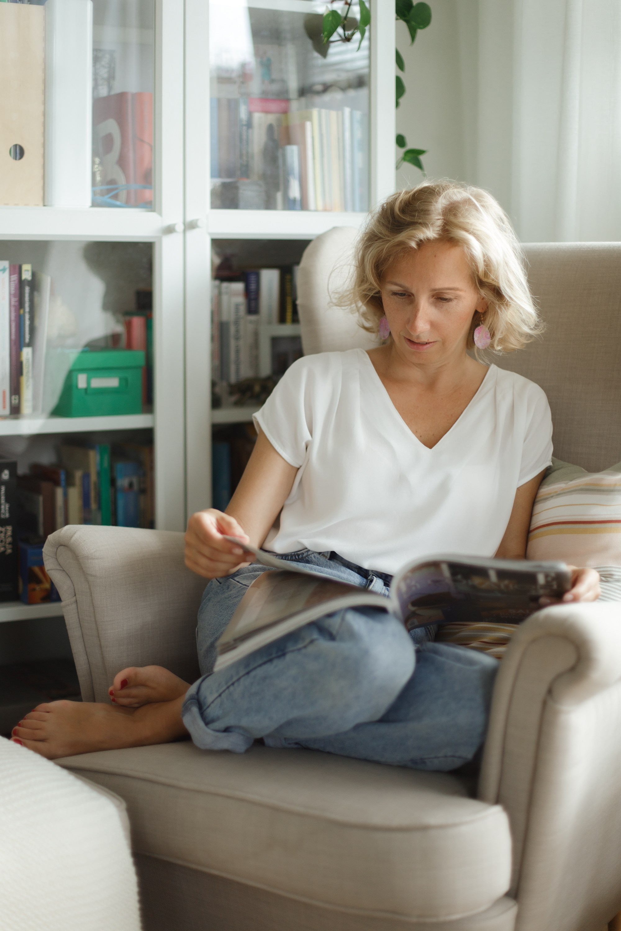 Agata | interior design. Kaja | fotograf we Wrocławiu | ludzie i psy