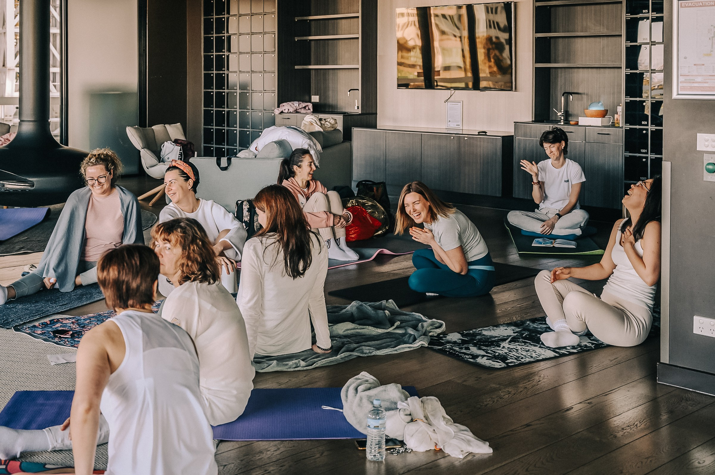Yoga class. Natasha photo Photographer in Melbourne