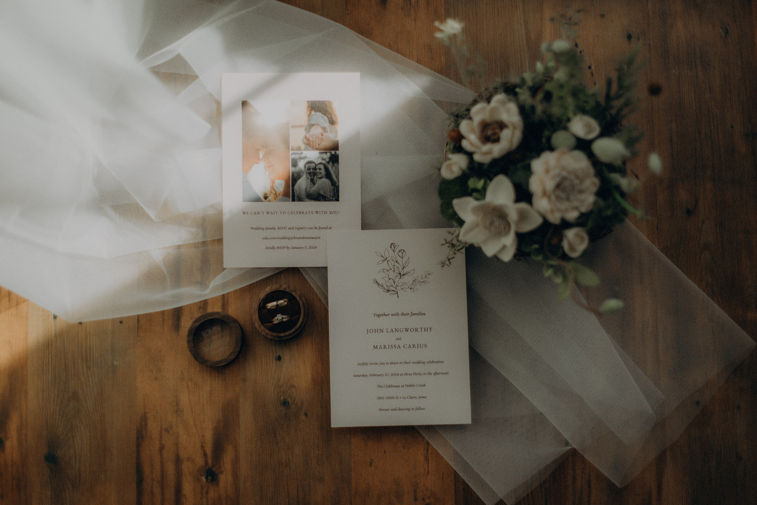 John & Marissa (IA). CAPTURED BY SHANKS PHOTOGRAPHY