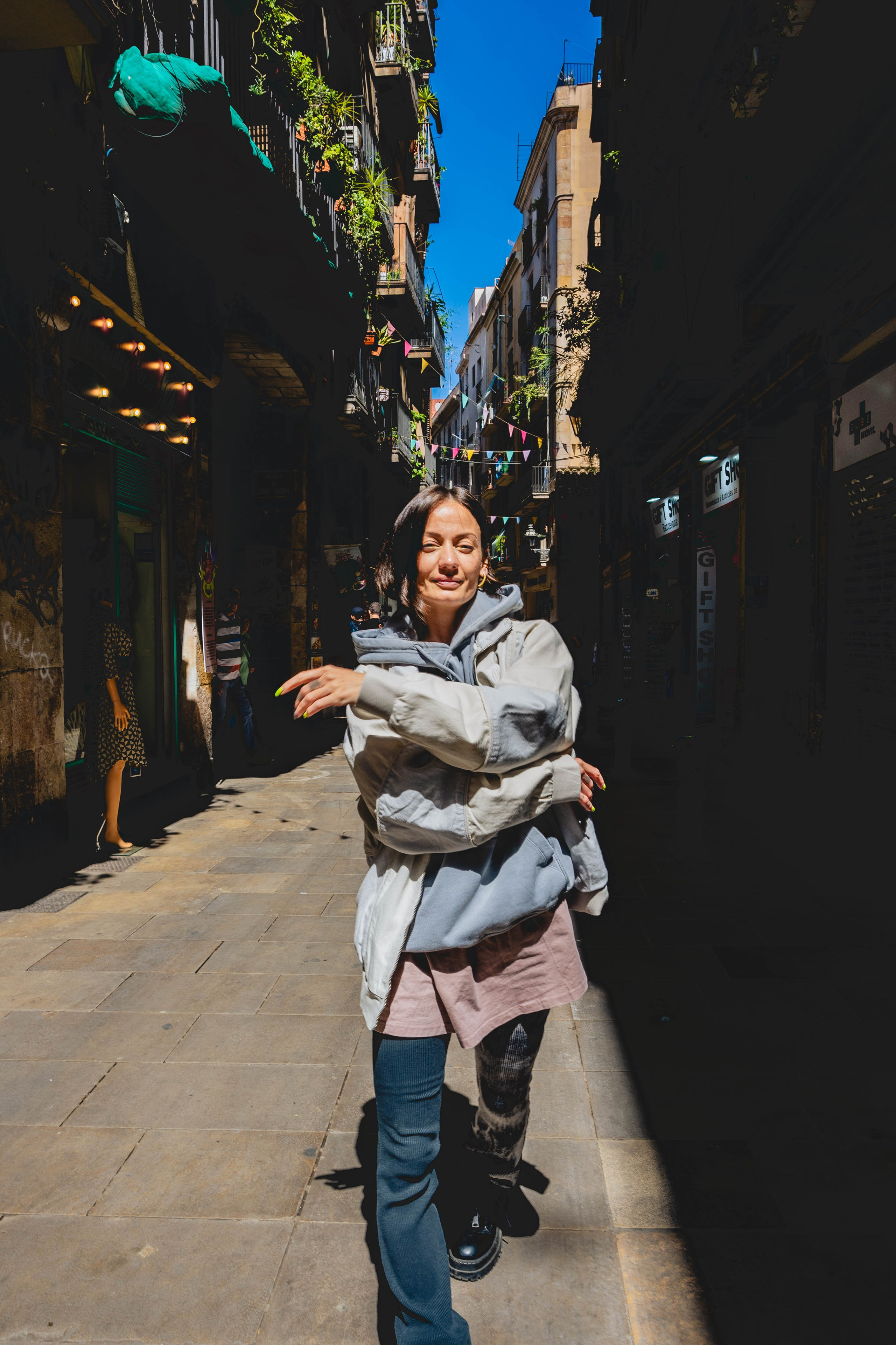 Mariam in Barcelona. Fotograf Dmitrii Donets
