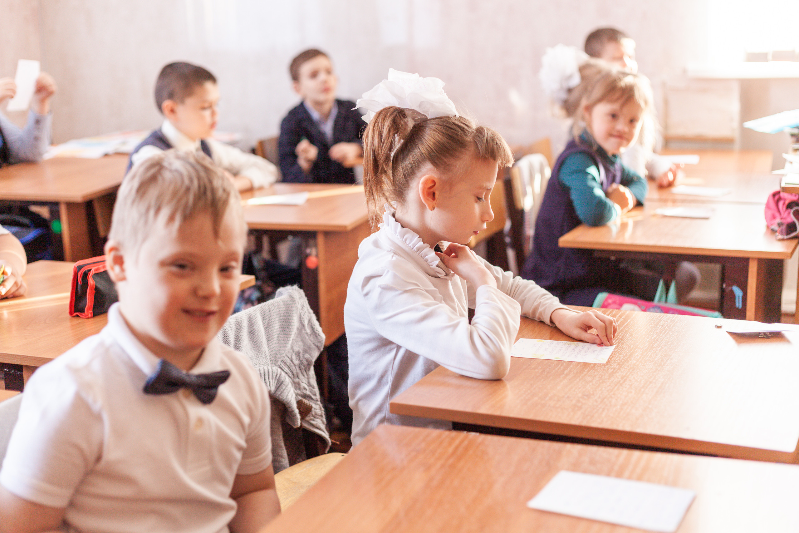 Letter to Santa Claus from children from boarding school. Photographer in England Ekaterina Romanova