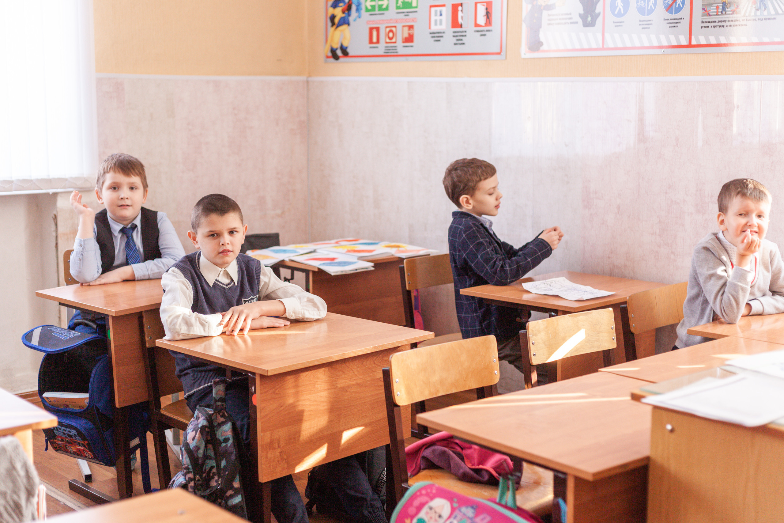 Letter to Santa Claus from children from boarding school. Photographer in England Ekaterina Romanova