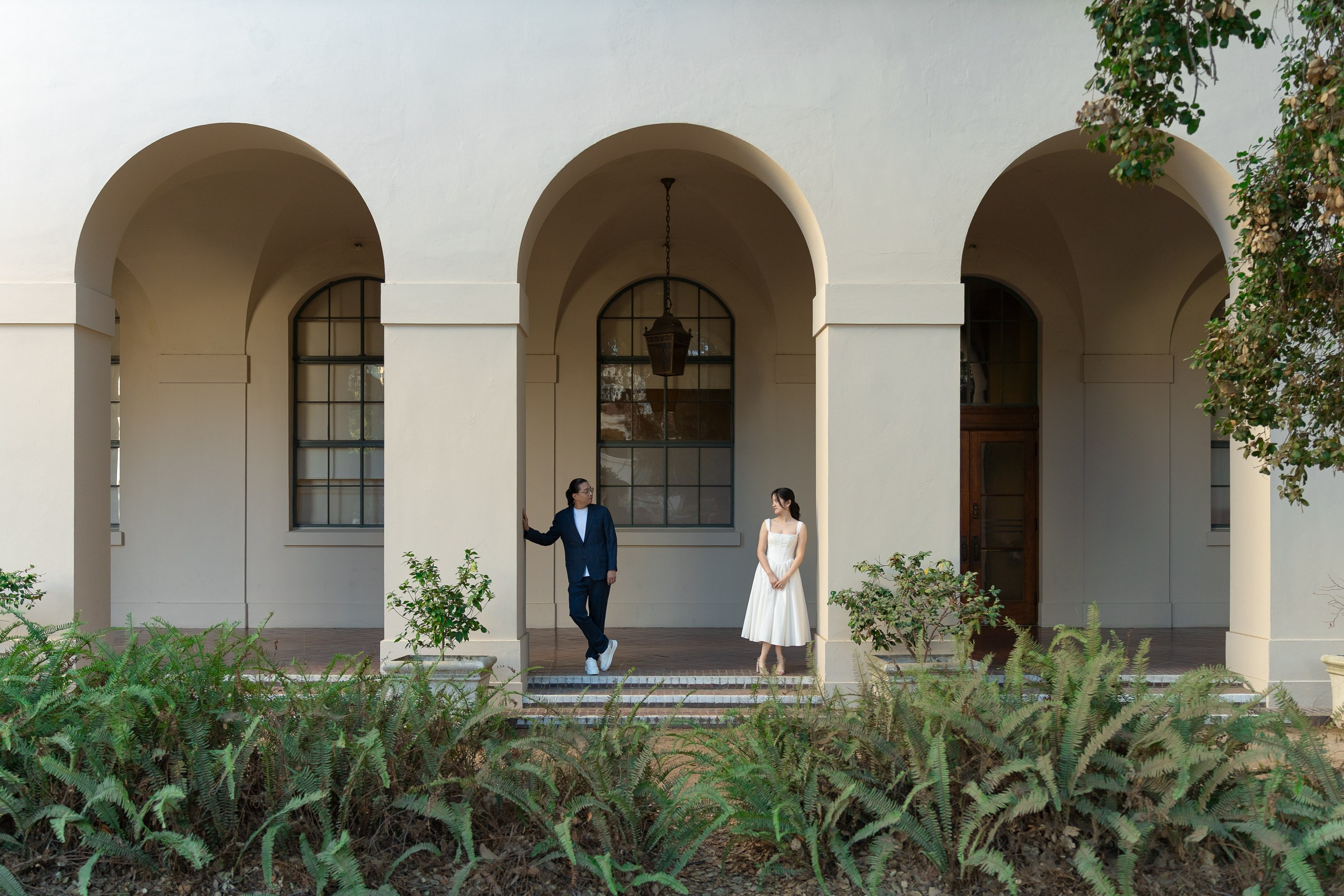 Cinematic Pasadena City Hall Engagement