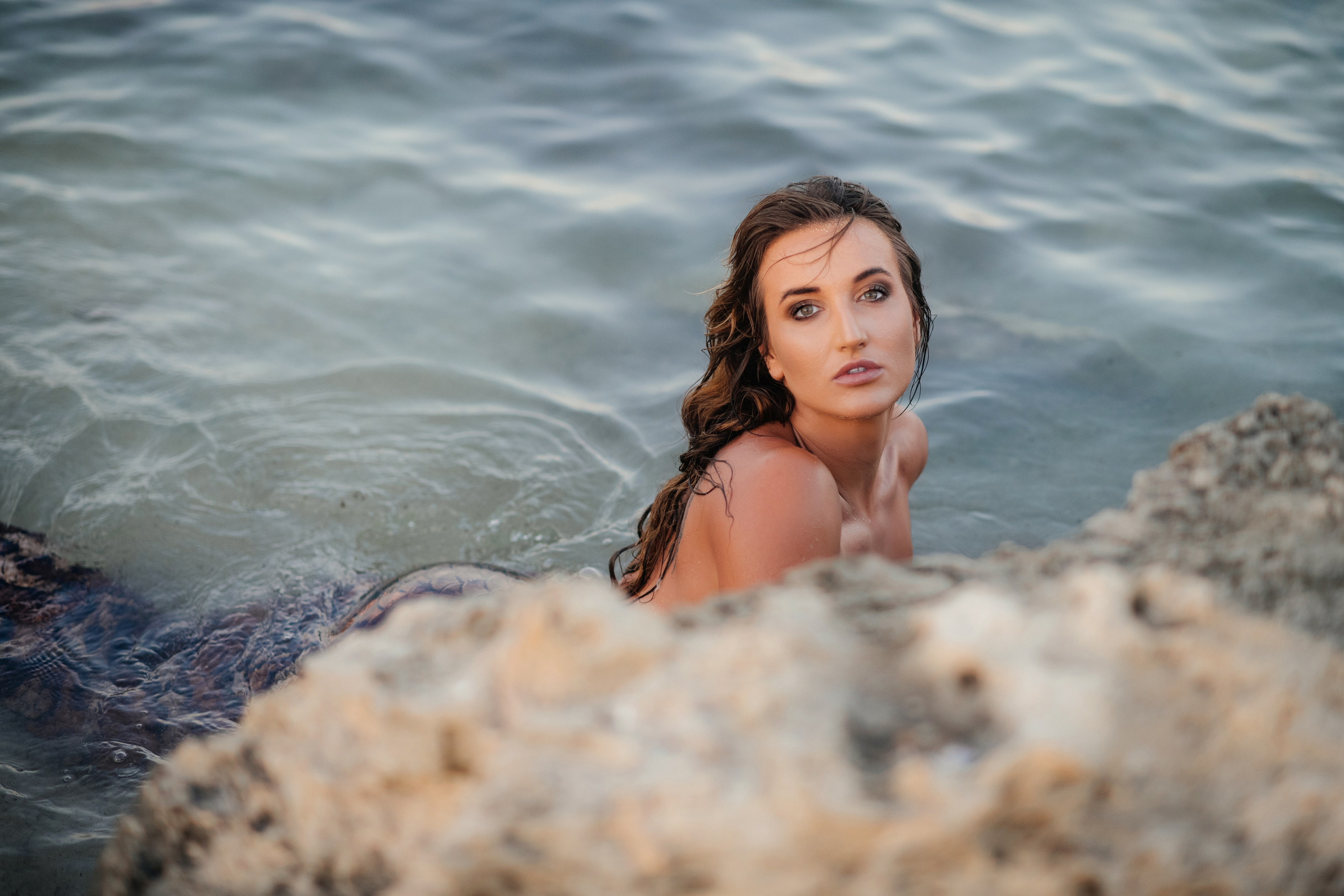 Русалка. Фотограф на Кипре