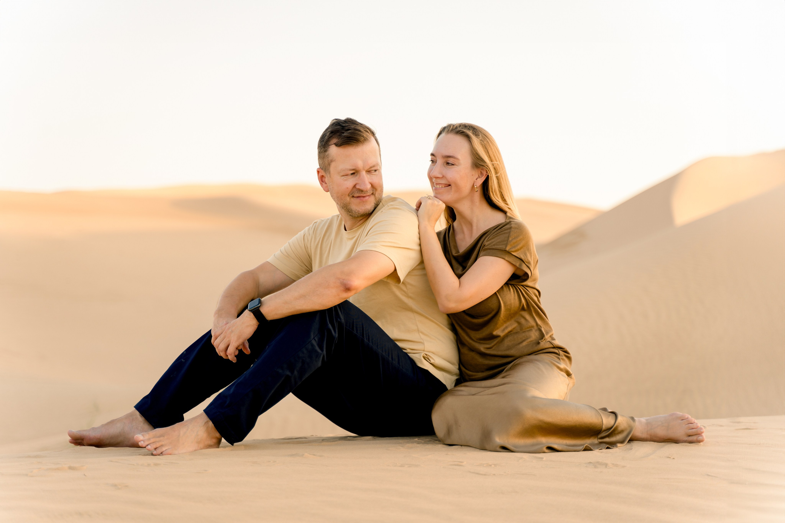 Семейная фотосессия в Пустыне. Фотограф в Абу Даби Марина