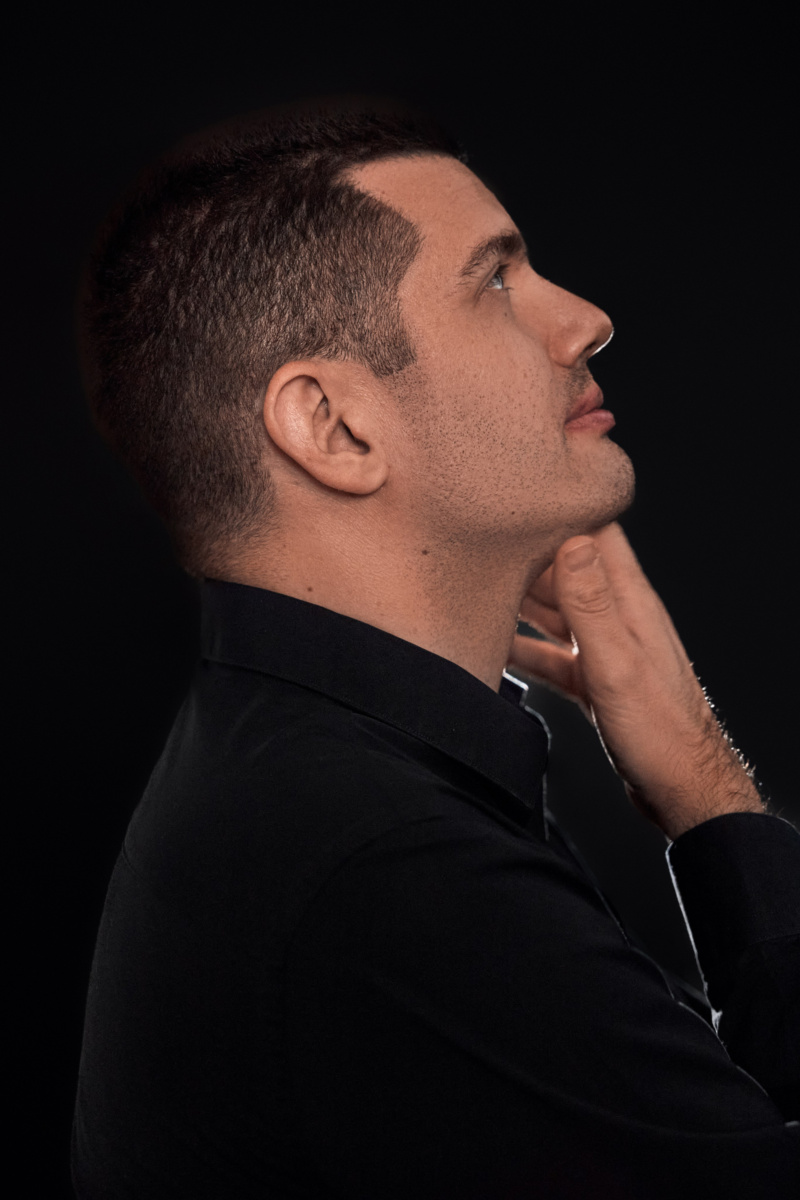 Studio-Shooting. Portraitfotografin Natalia Calcagnile