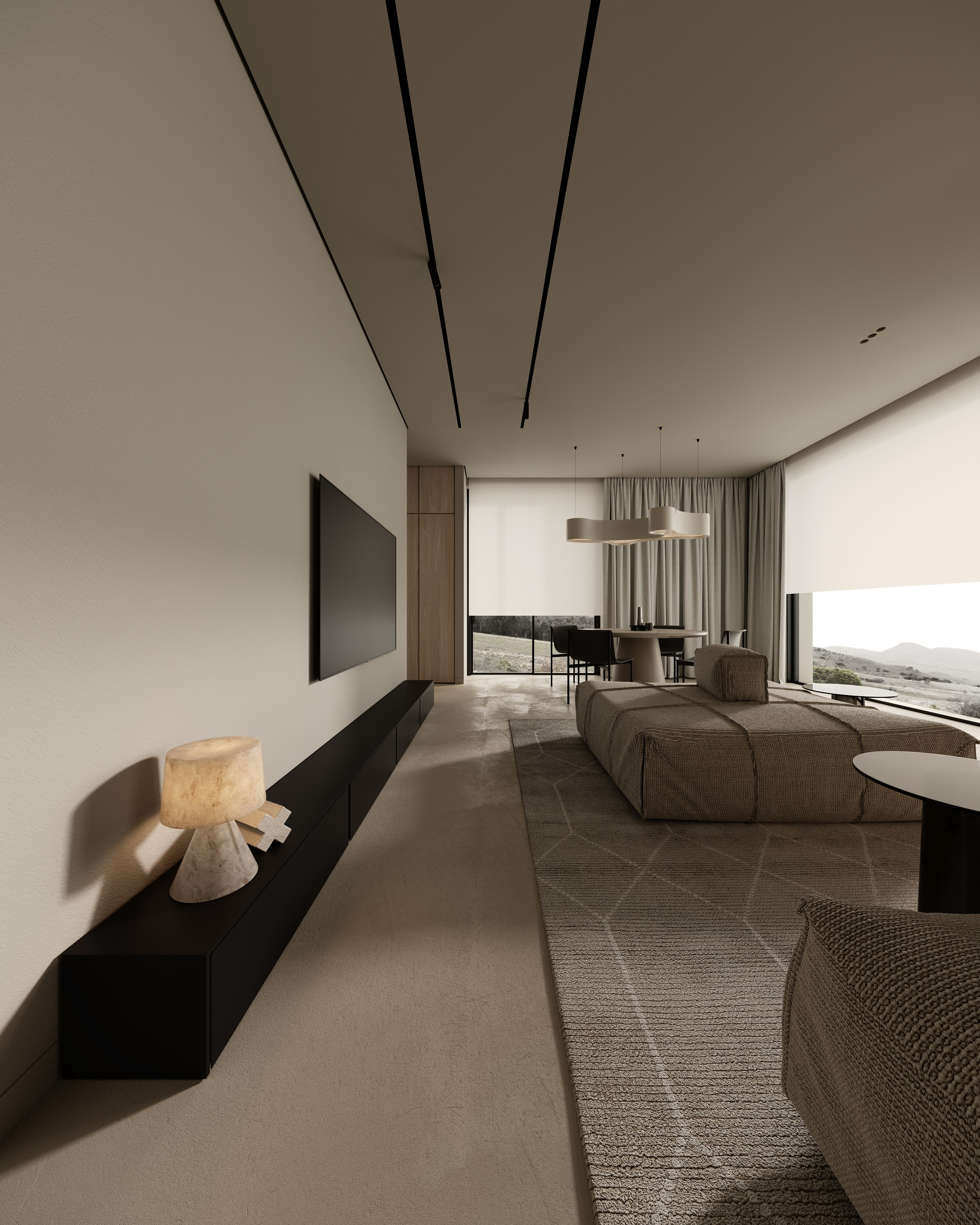 Namo vizualizacijos Norvegijoje. BLIU DESIGN — dizainas / interjeras / architektūra / 3D vizualizacijos / konceptas / parinktys