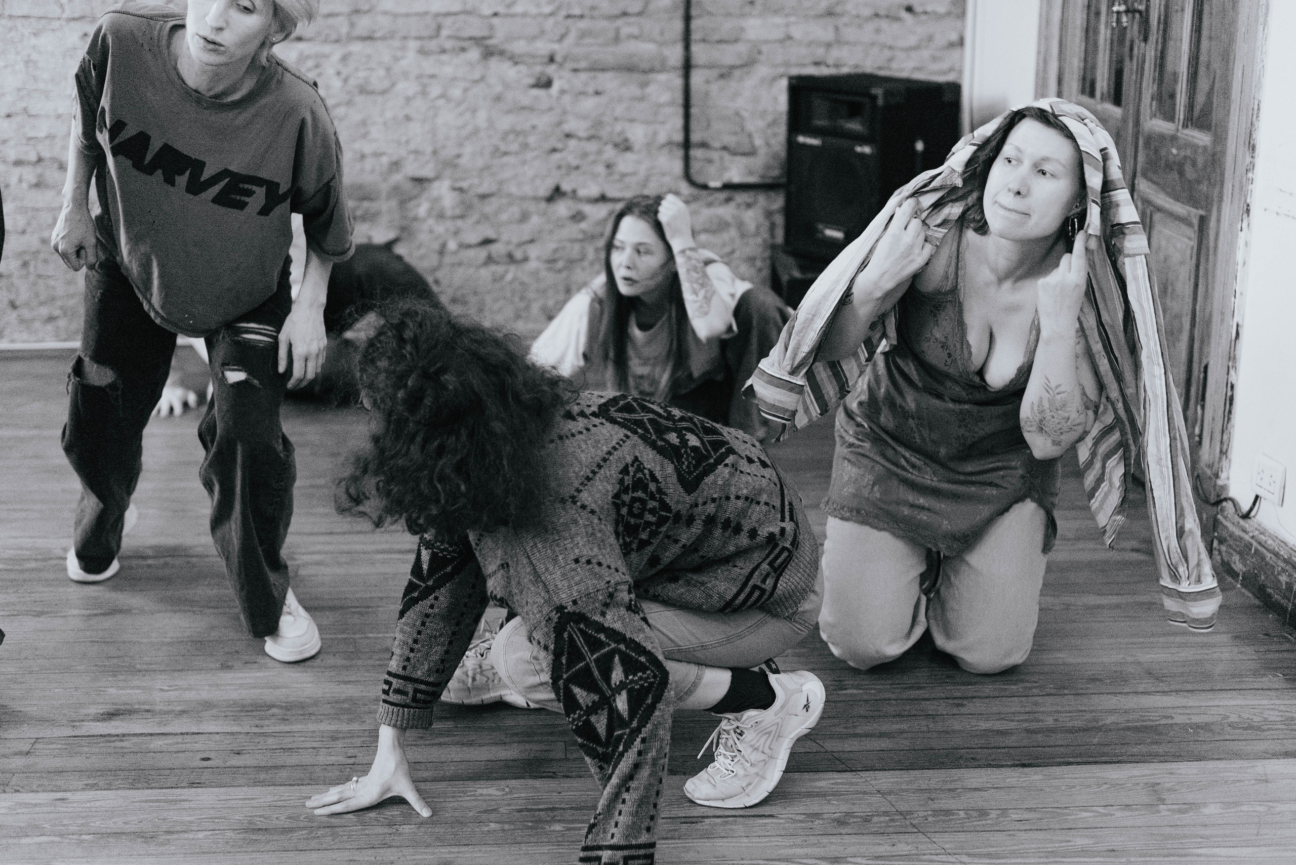 Репетиция @ojo.teatro. Photographer @elmirkami in the city of Buenos Aires