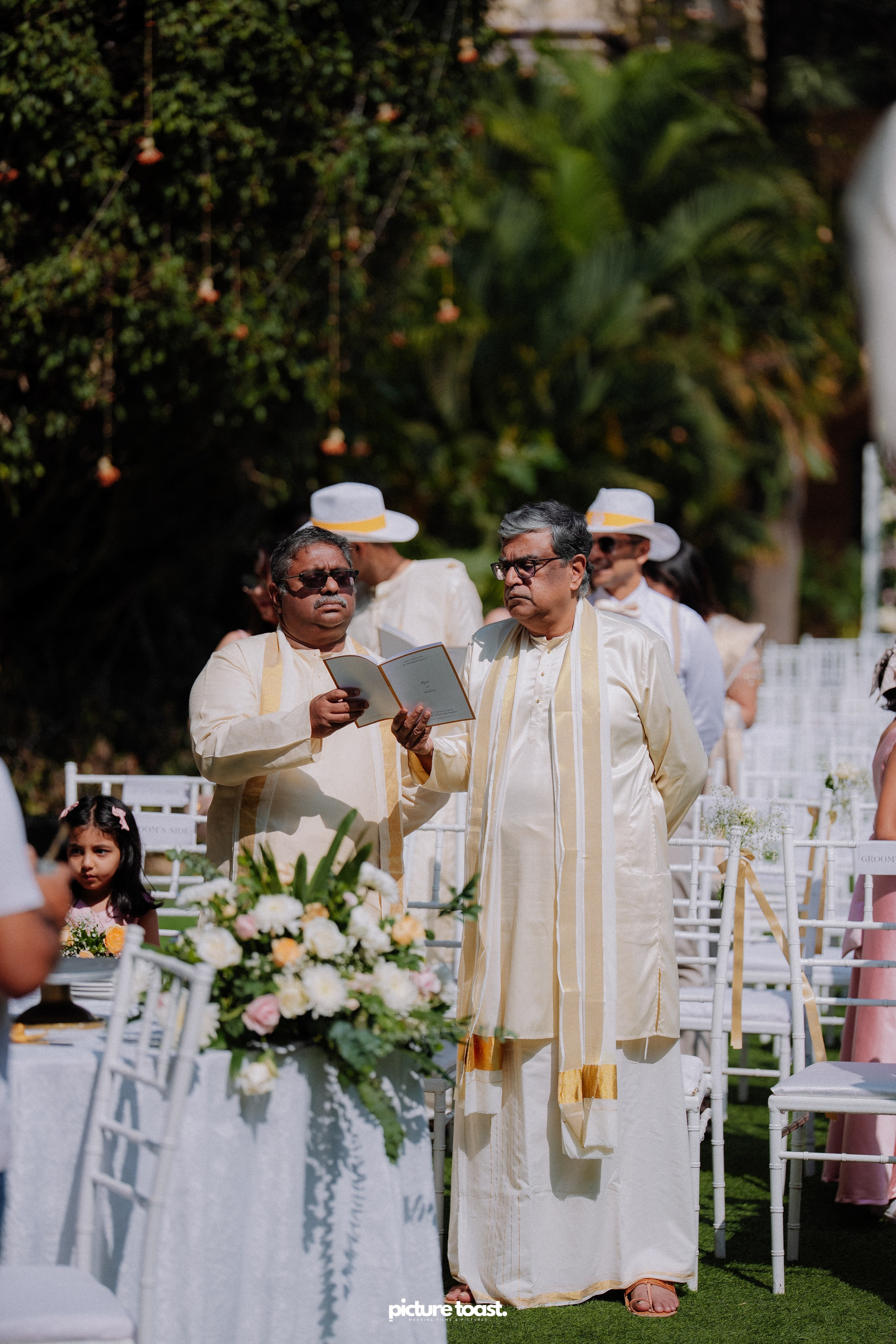 Blessing of Rajiv & Aashna. Fine art Wedding Photographers in India & Canada